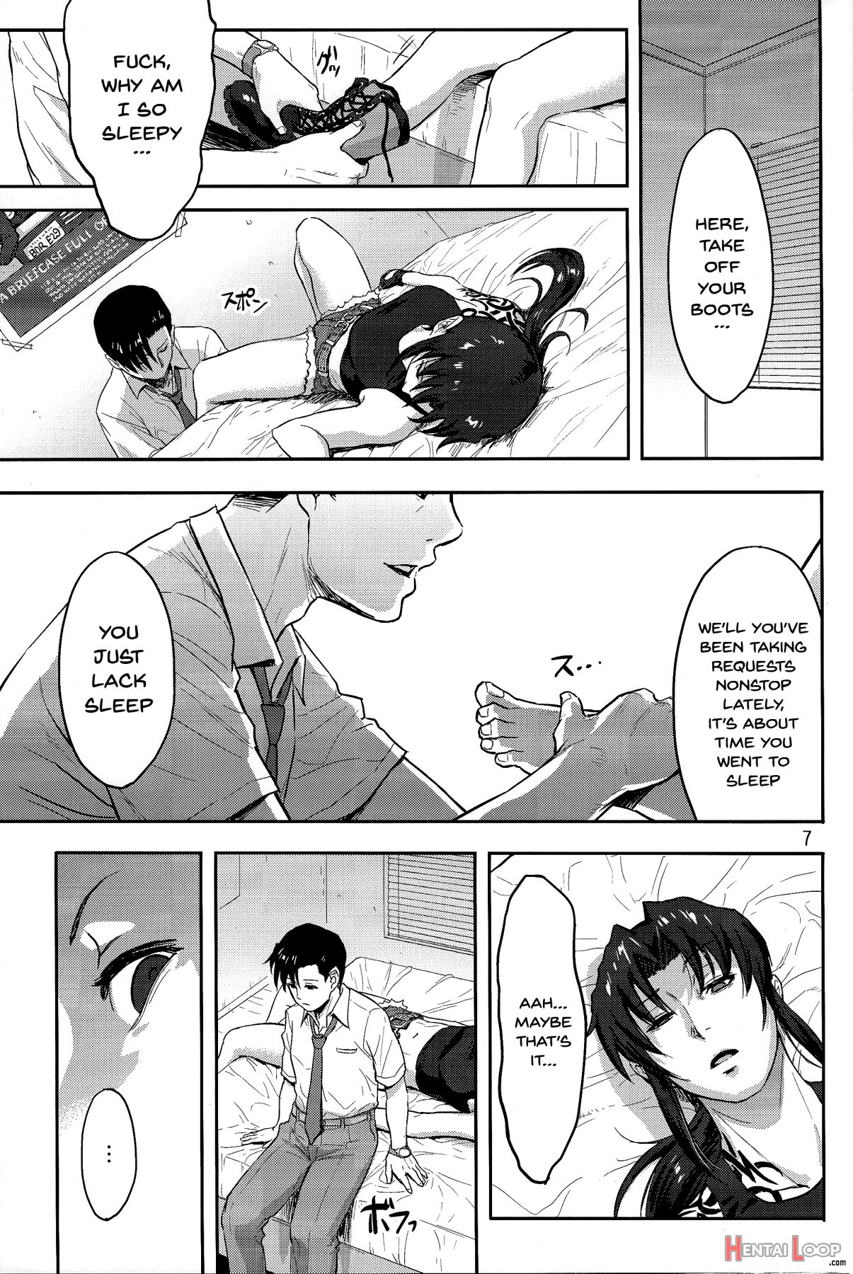 Sleeping Revy page 6