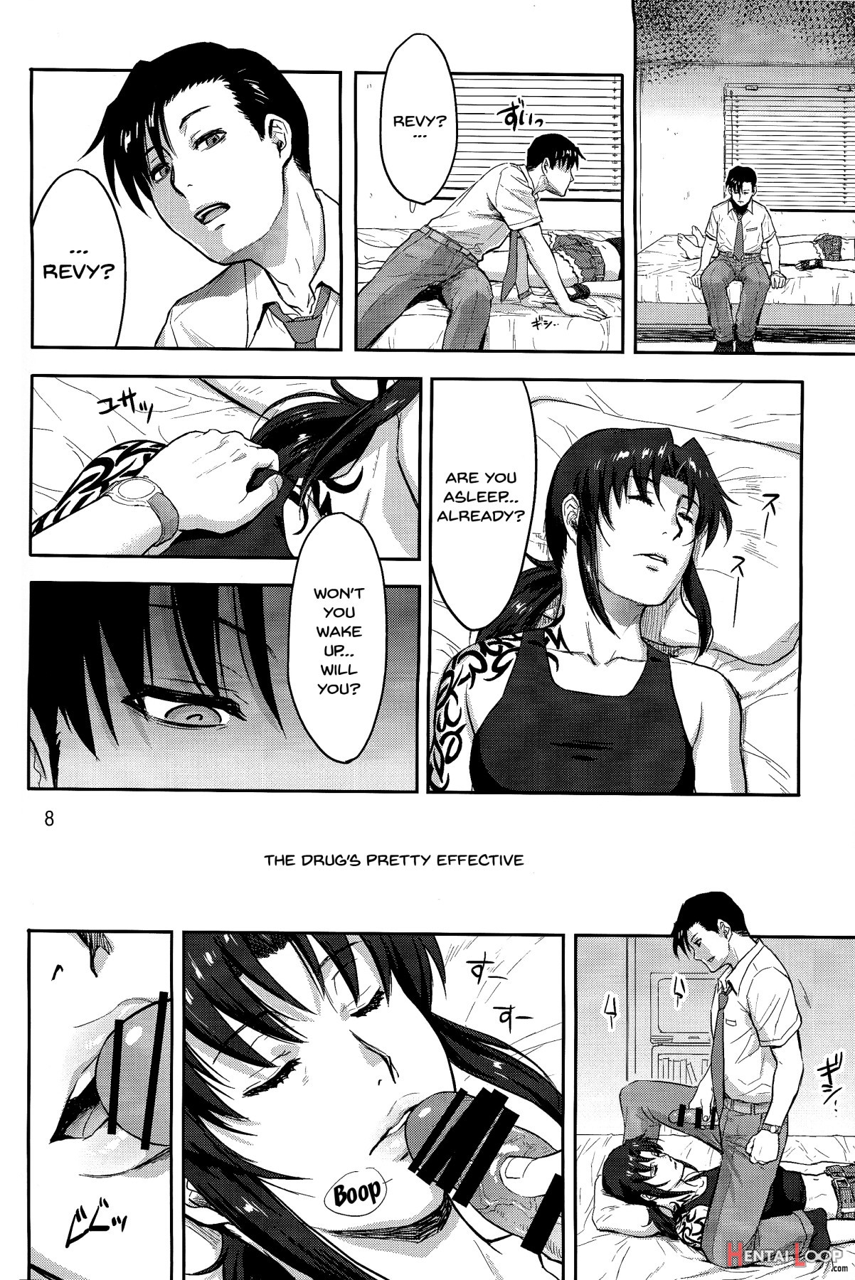 Sleeping Revy page 7
