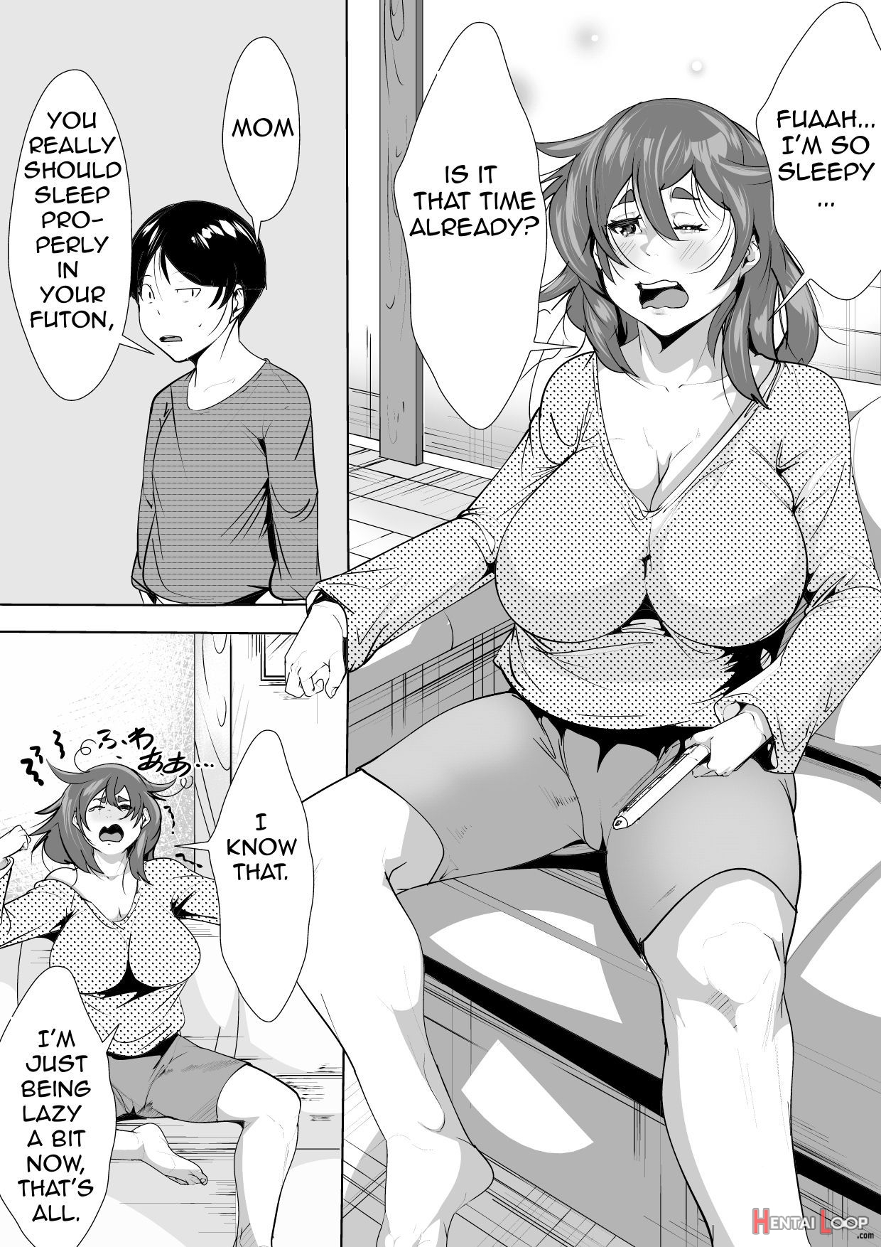 Son Lusting After His Sleeping Mother page 2