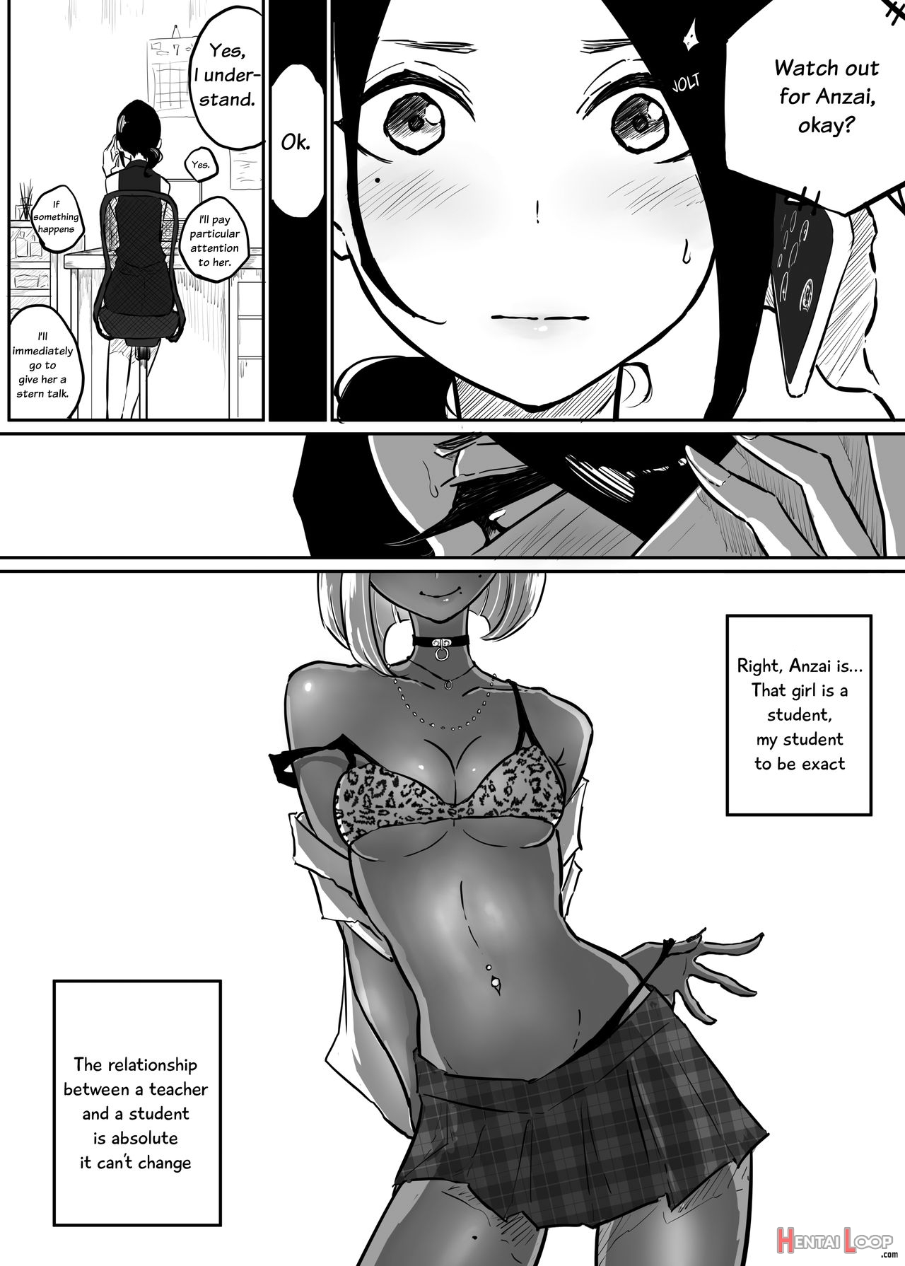 Sparta Sensei Ga Oshiego No Bitch Gal Ni Ecchi Na Koto Sareru Hanashi 2 page 10