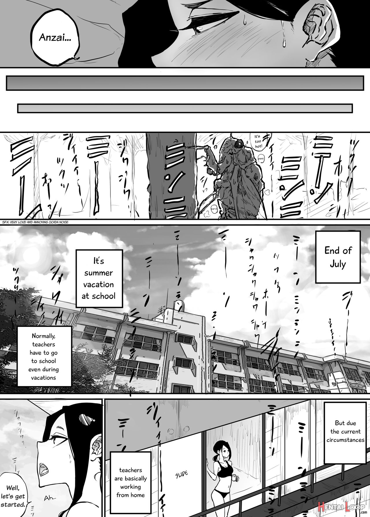 Sparta Sensei Ga Oshiego No Bitch Gal Ni Ecchi Na Koto Sareru Hanashi 2 page 8