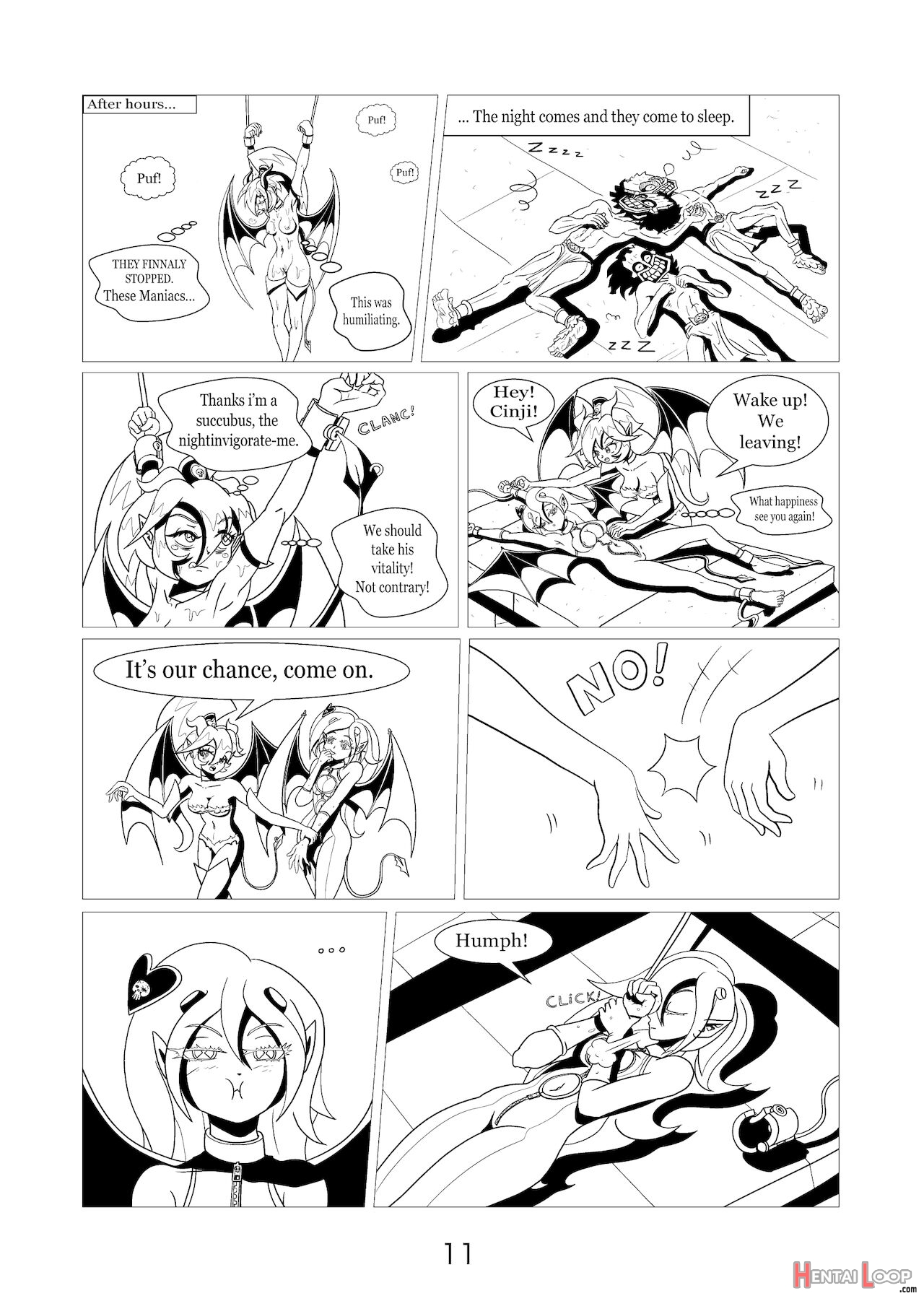 Succubus Tickle Chronicles page 12