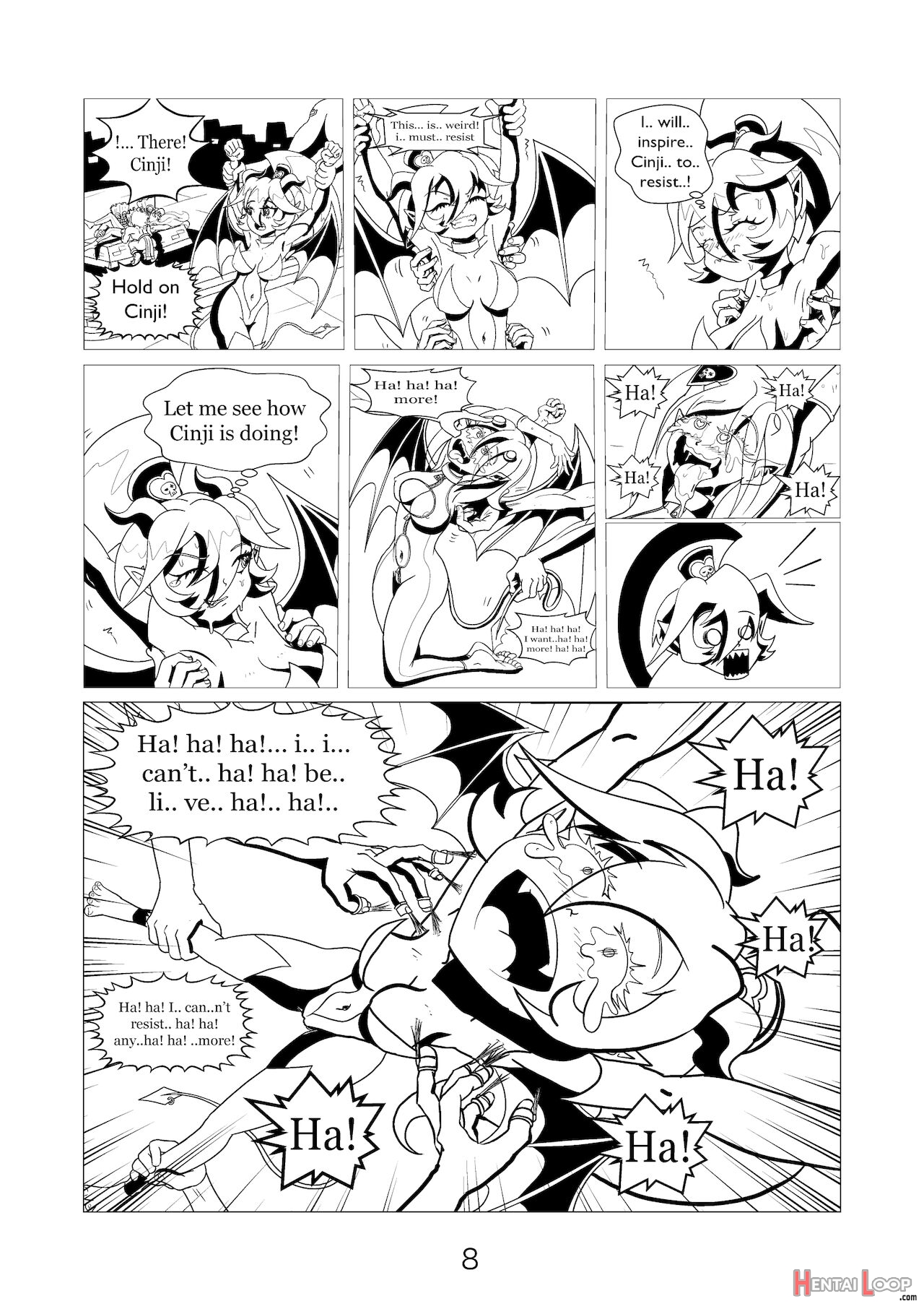 Succubus Tickle Chronicles page 9