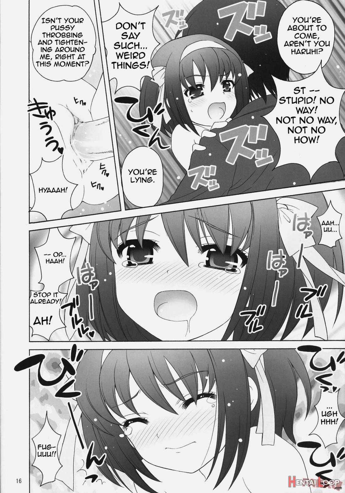 Suzumiya Haruhi No Daikenkyuu! page 15