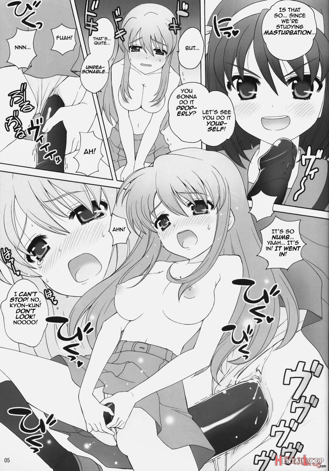 Suzumiya Haruhi No Daikenkyuu! page 4