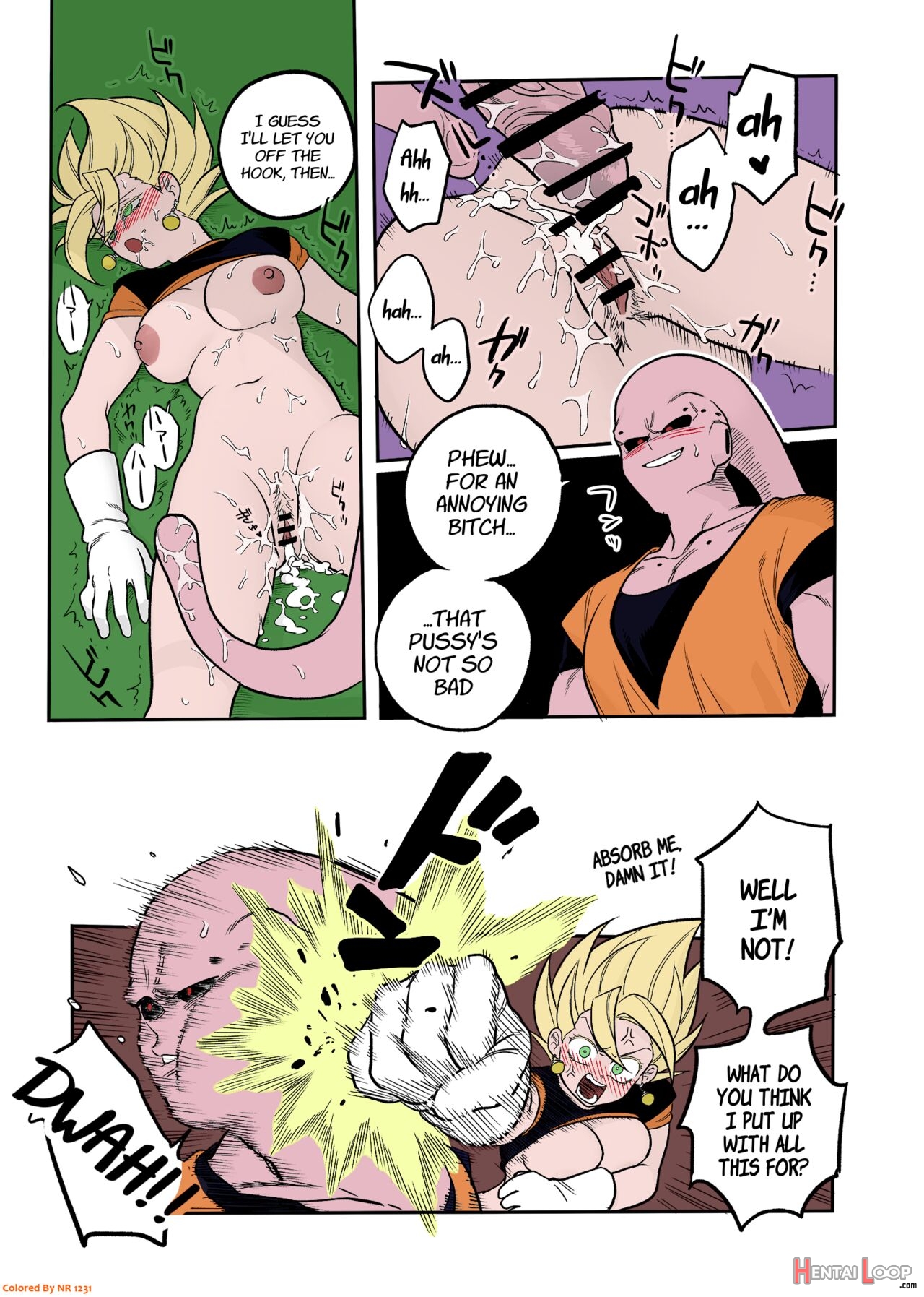 Tada No Zako Majin Na No Ni… – Colorized page 15