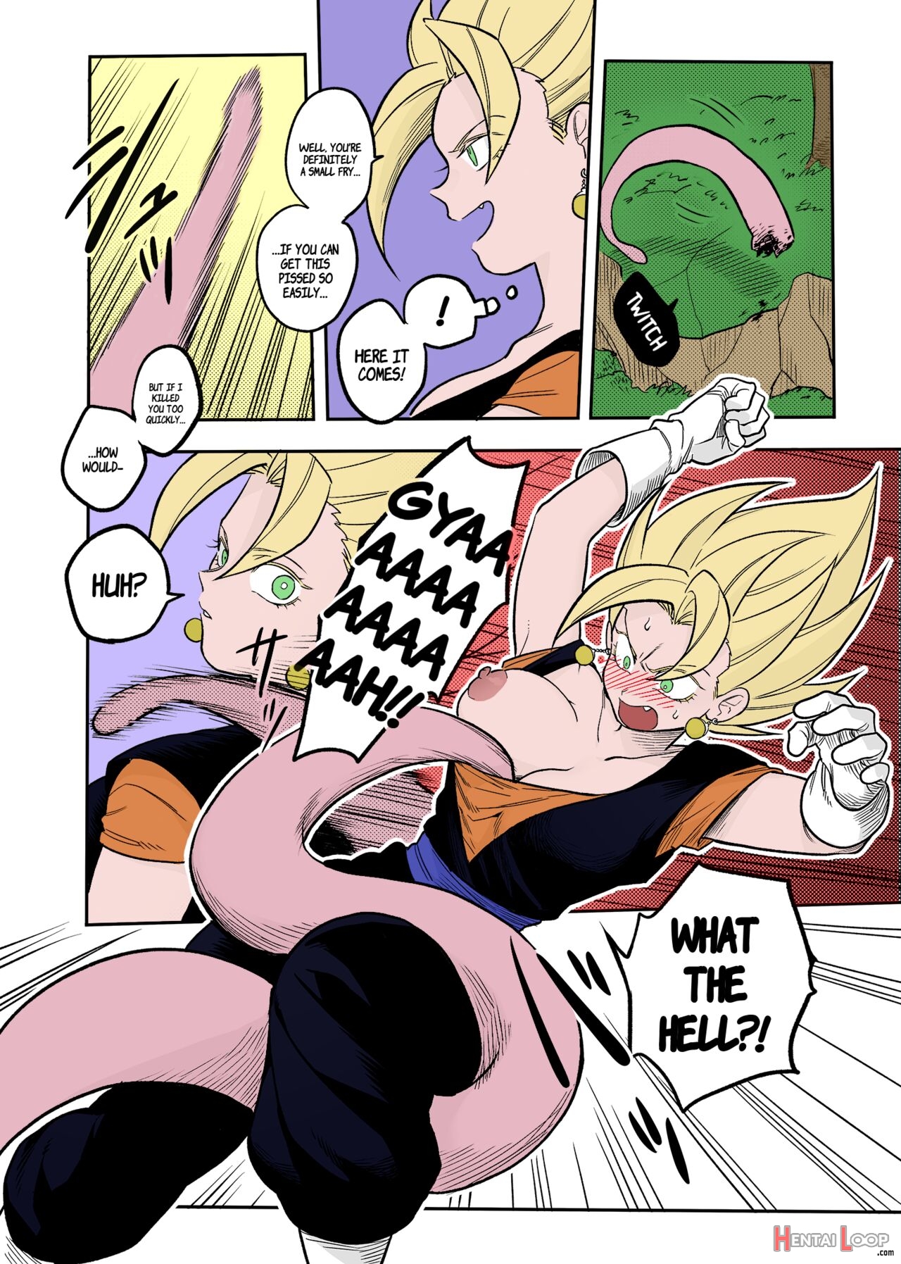 Tada No Zako Majin Na No Ni… – Colorized page 4