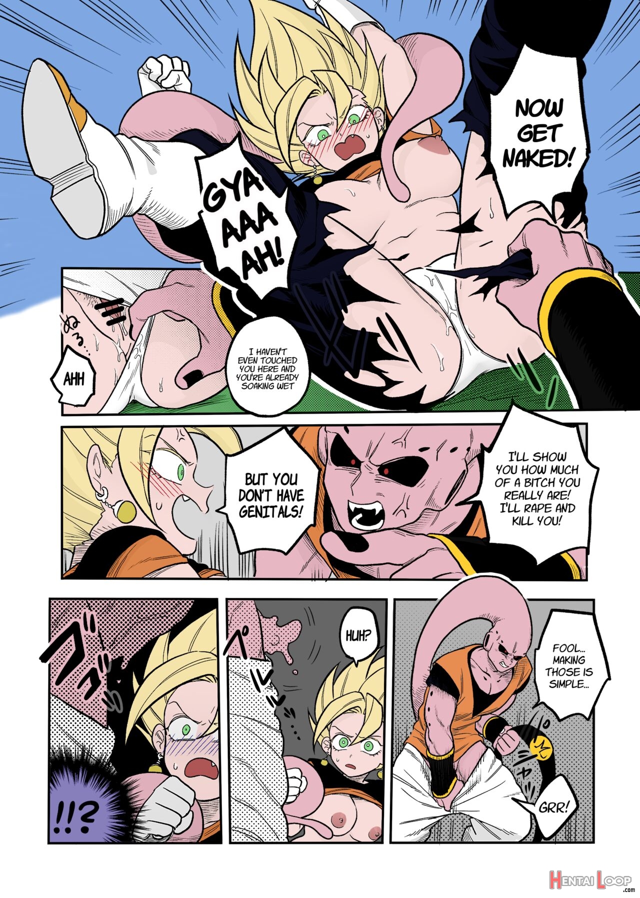 Tada No Zako Majin Na No Ni… – Colorized page 6