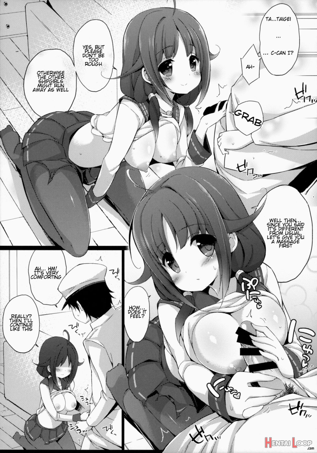 Taigei-chan To Yasen Shitai! page 10