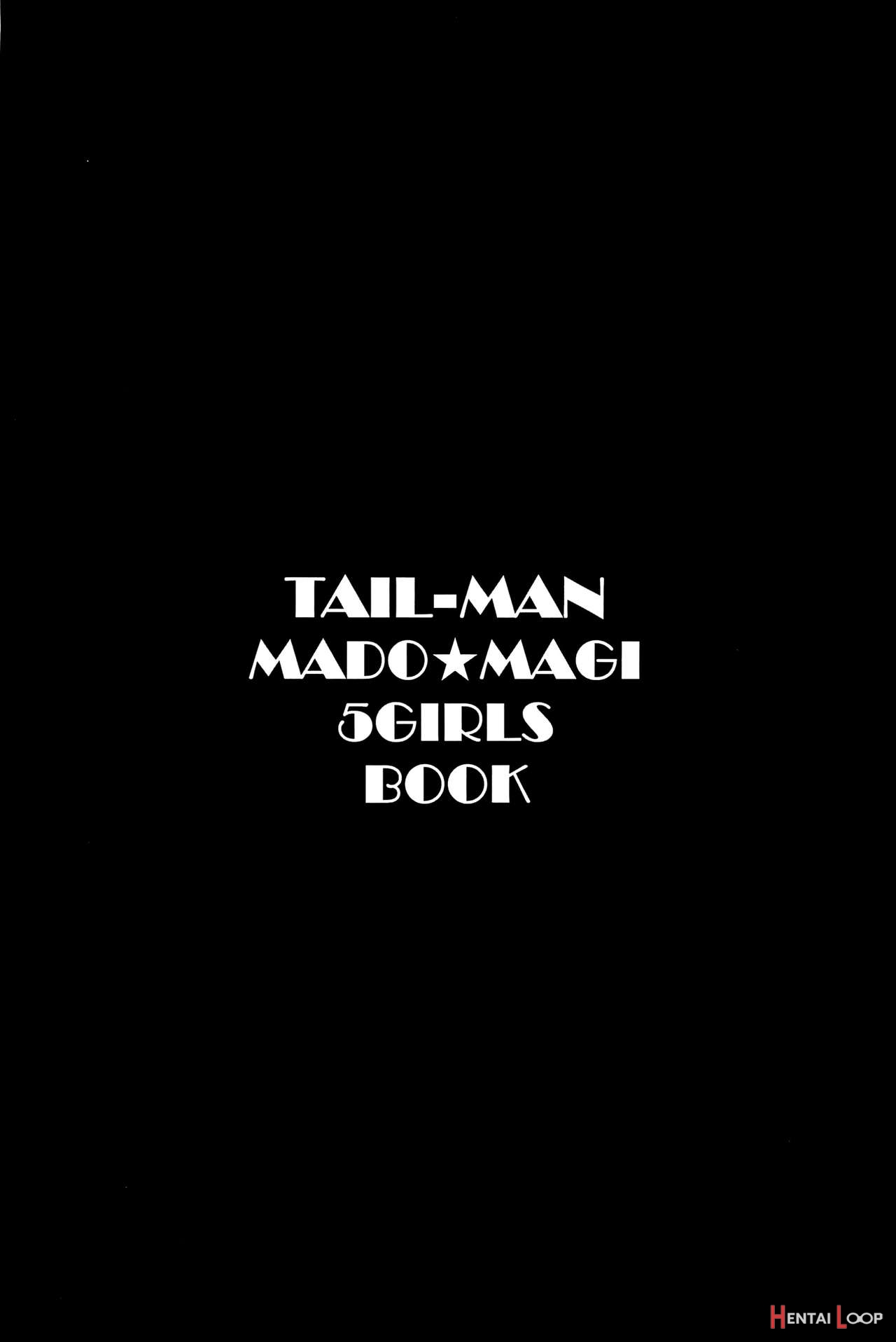 Tail-man Mado★magi 5girls Book page 2