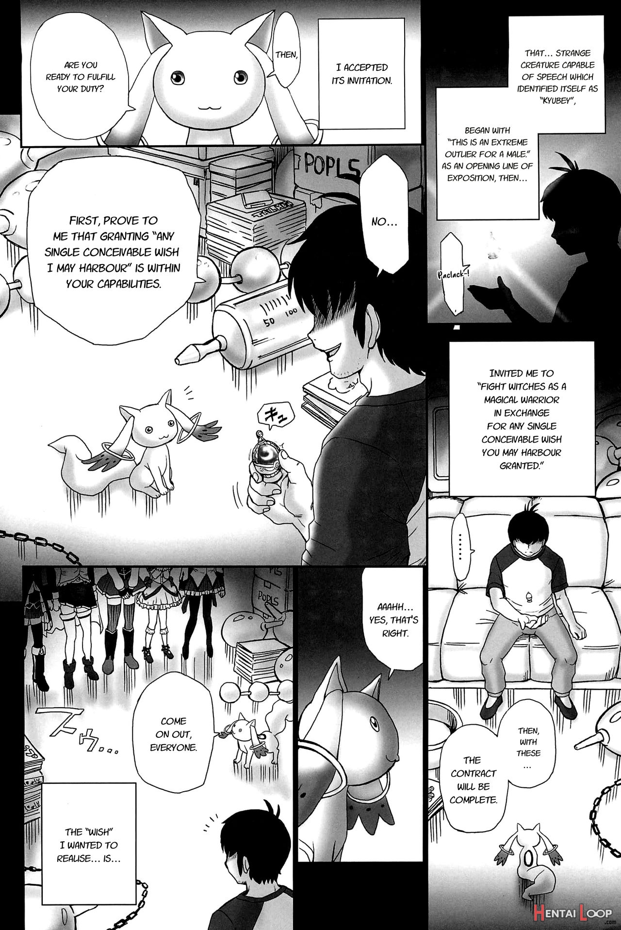 Tail-man Mado★magi 5girls Book page 3