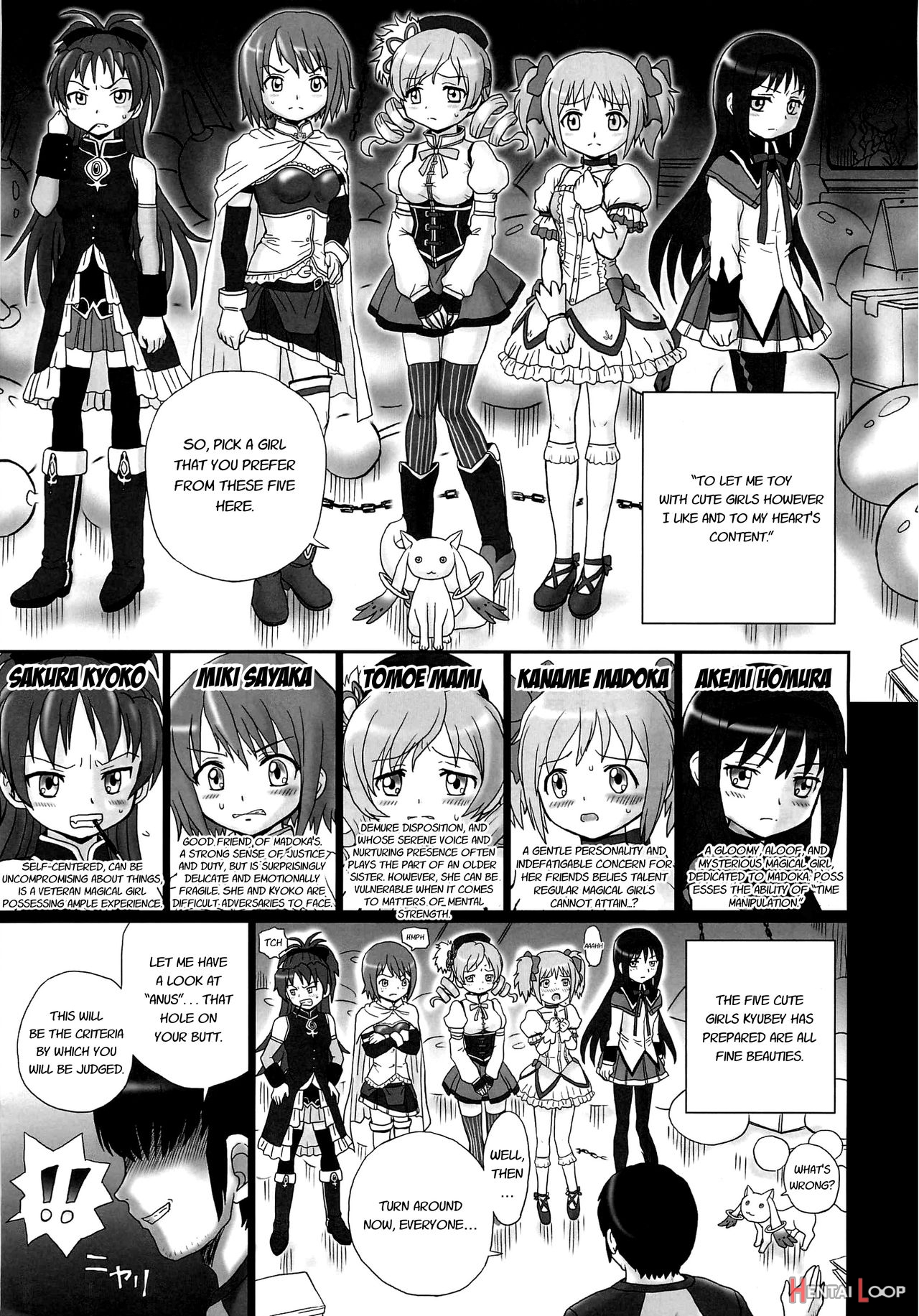 Tail-man Mado★magi 5girls Book page 4