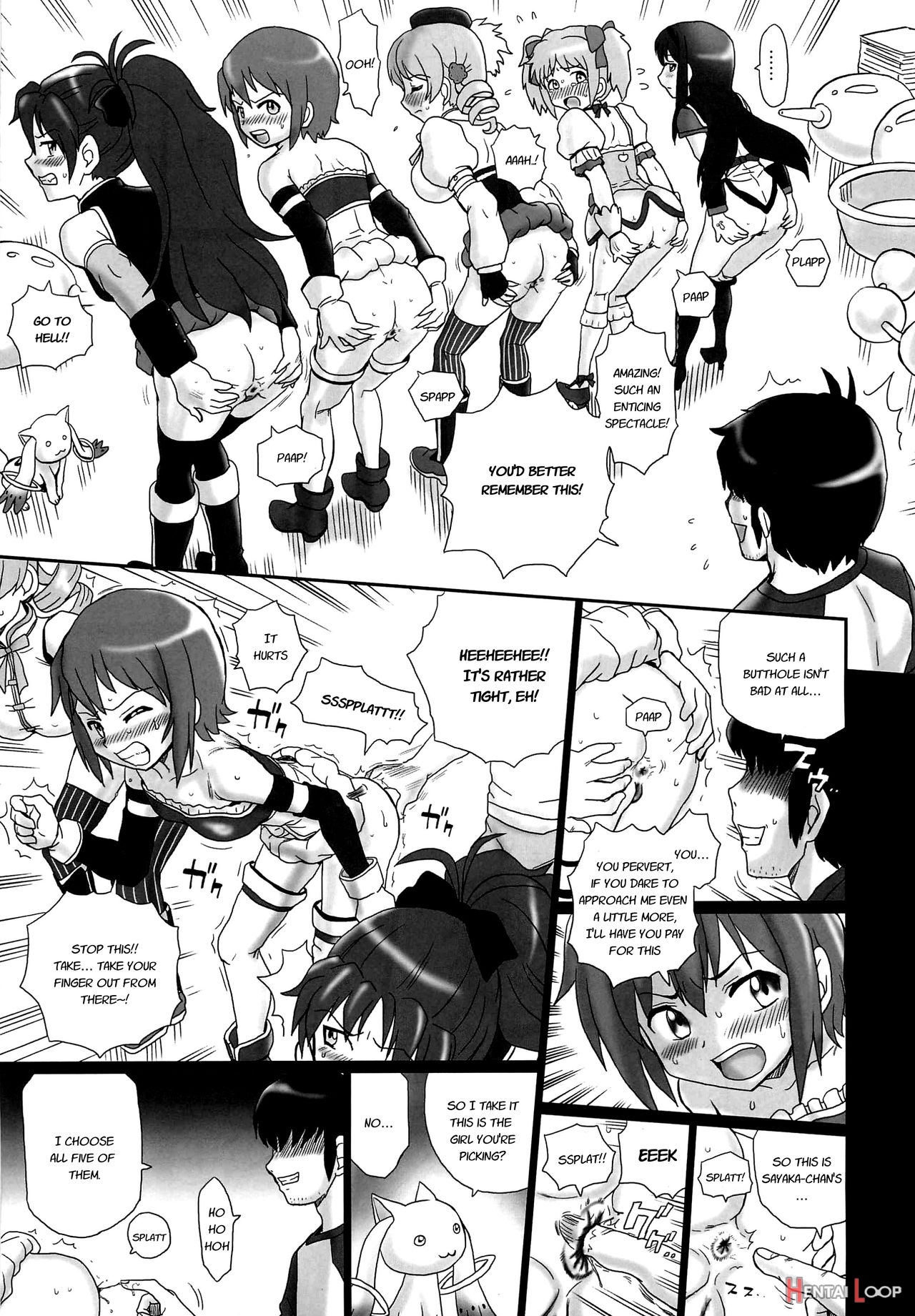 Tail-man Mado★magi 5girls Book page 6