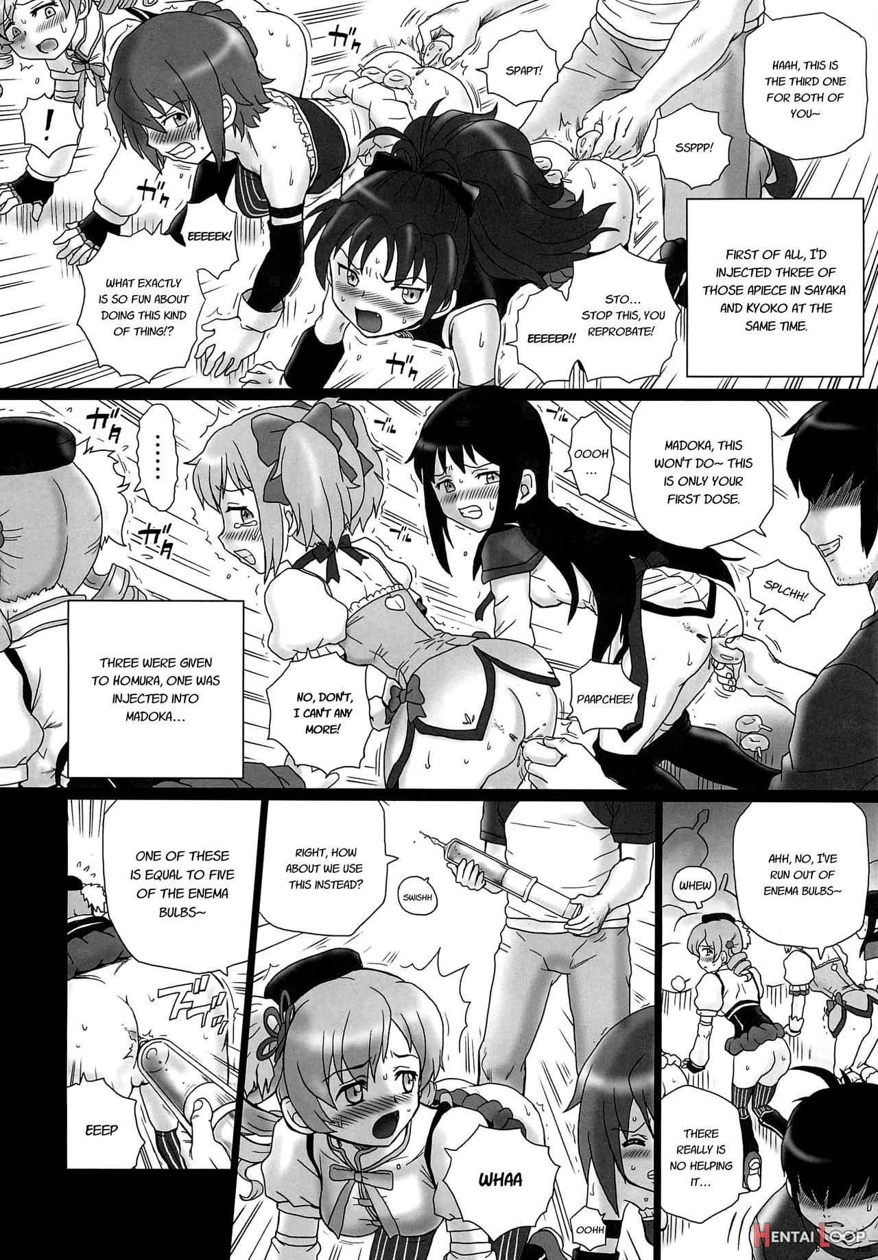 Tail-man Mado★magi 5girls Book page 9