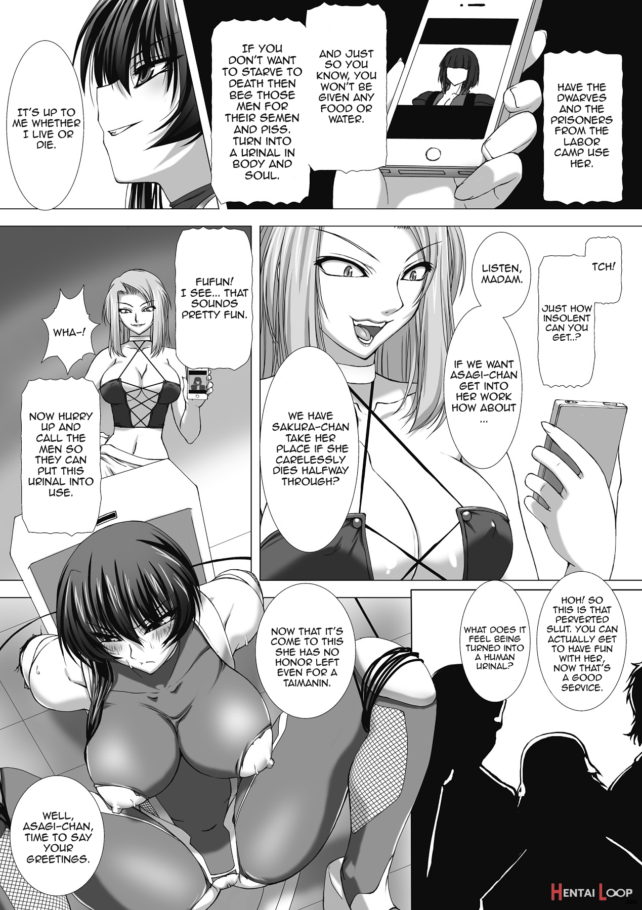 Taimanin Asagi Chigyaku No Ankoku Yuugi page 102