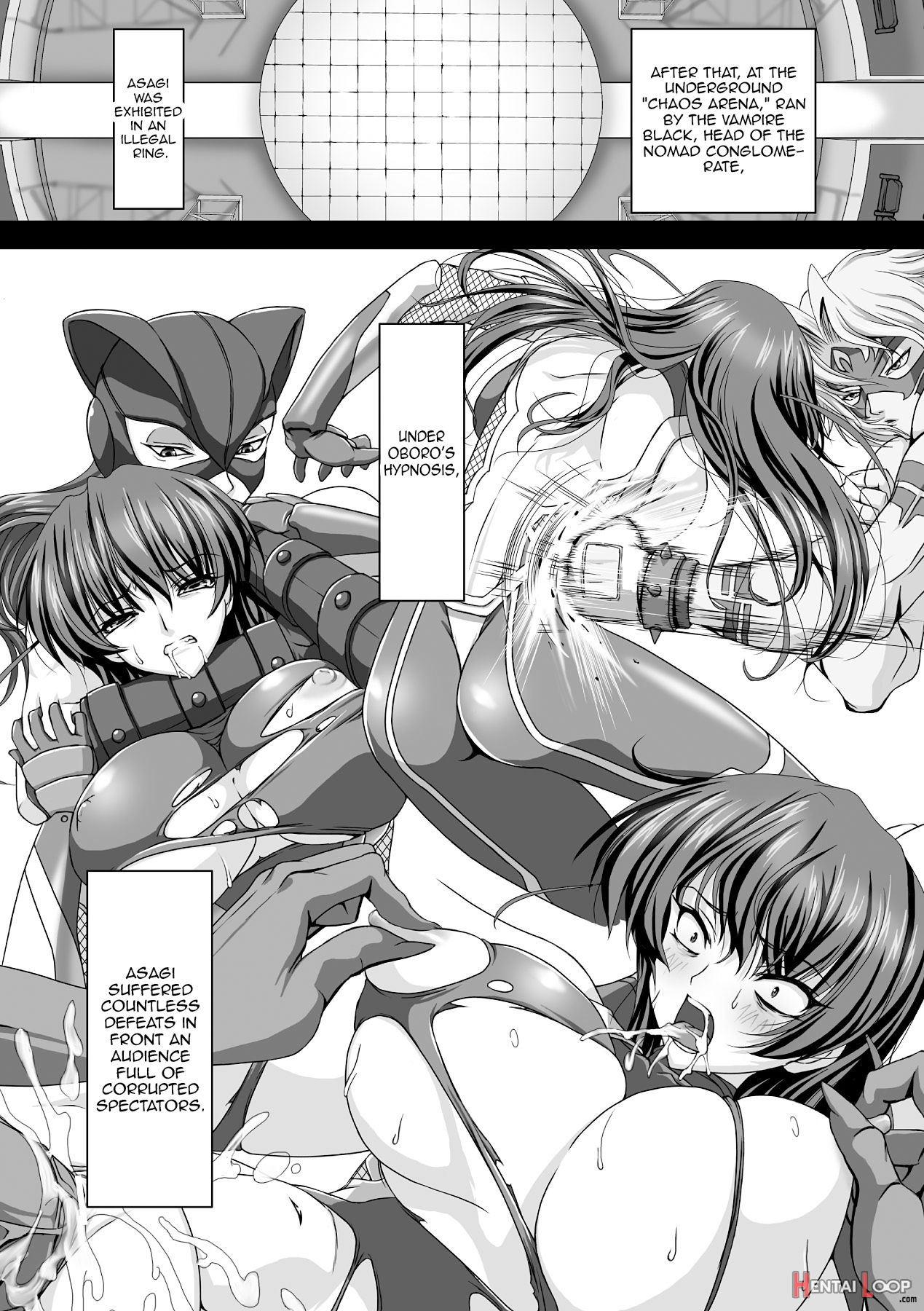 Taimanin Asagi Chigyaku No Ankoku Yuugi page 11