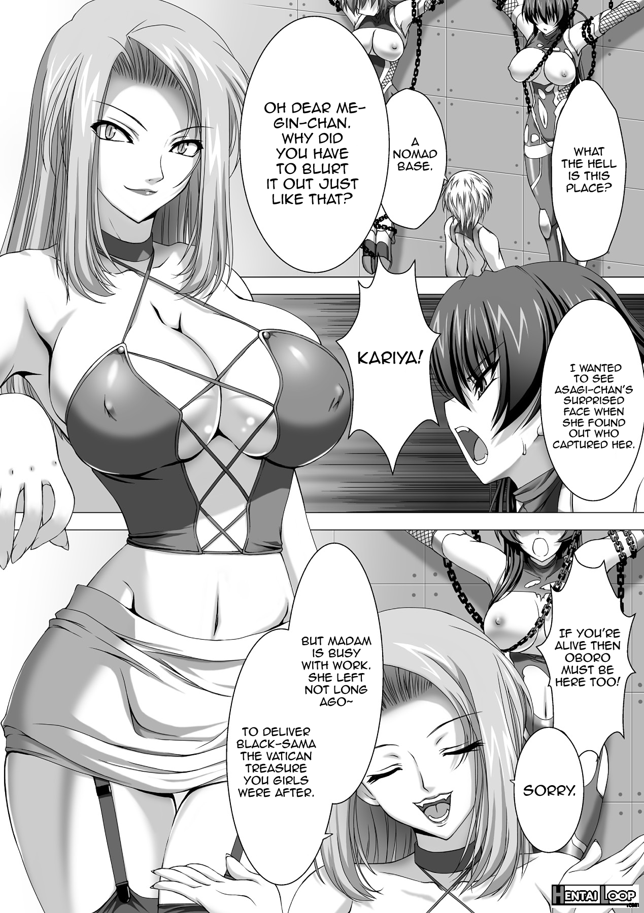 Taimanin Asagi Chigyaku No Ankoku Yuugi page 25