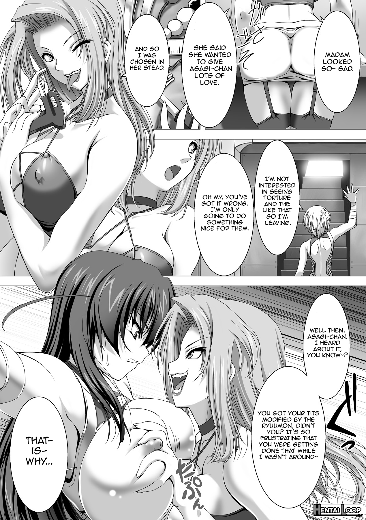 Taimanin Asagi Chigyaku No Ankoku Yuugi page 26