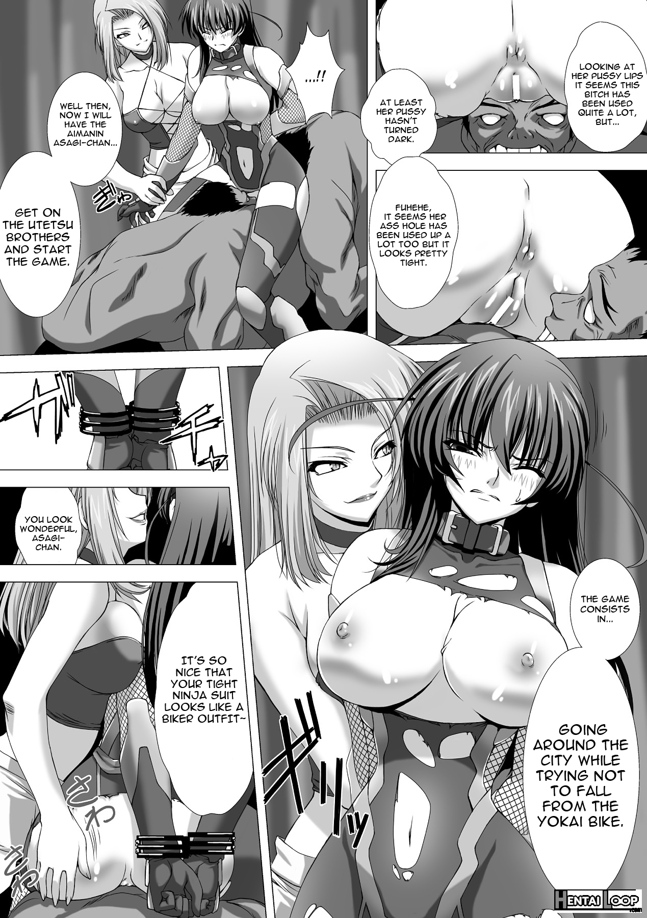 Taimanin Asagi Chigyaku No Ankoku Yuugi page 42