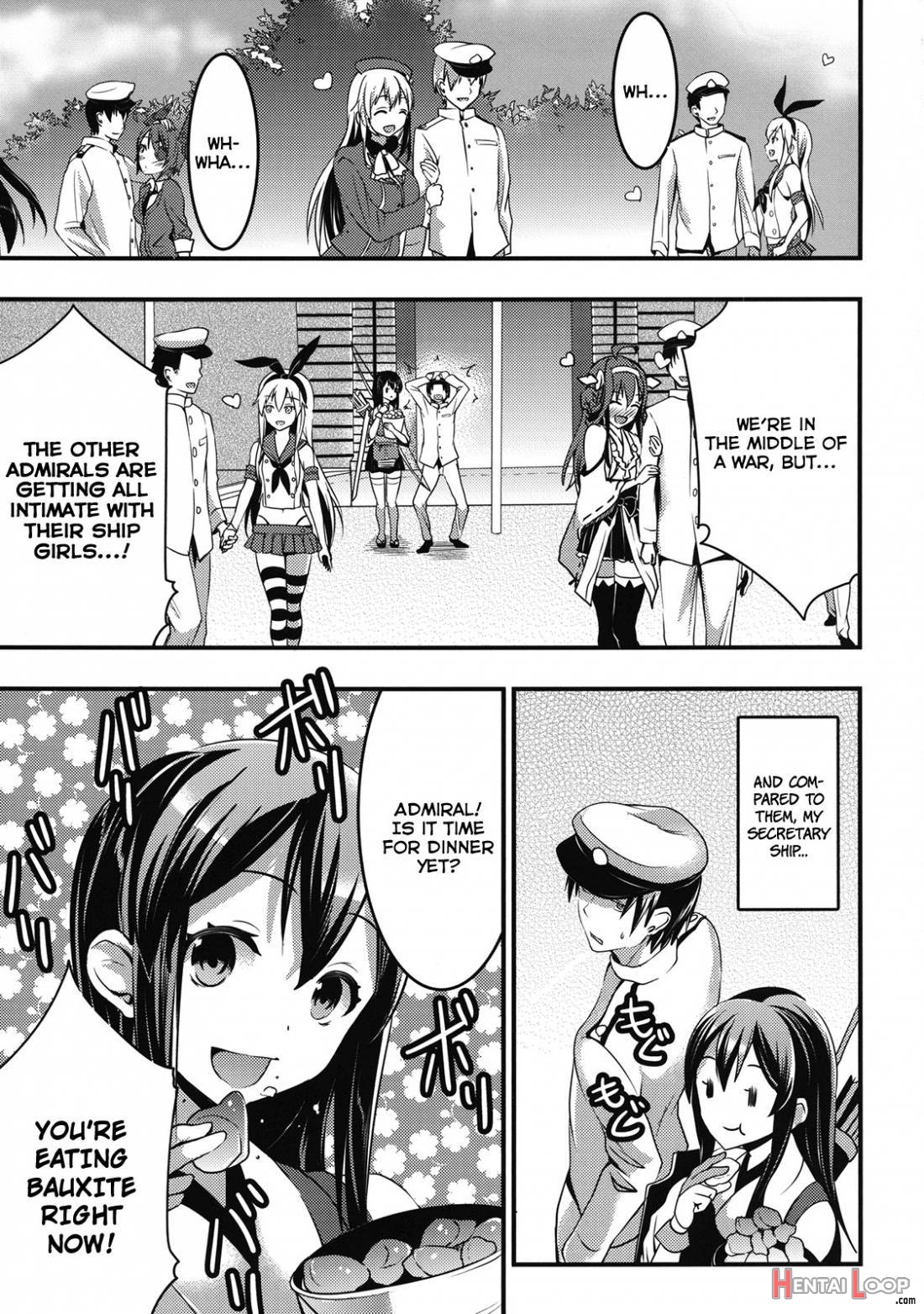 Teitoku No Doutei Wa Akagi Ga Oishiku Itadakimashita page 2