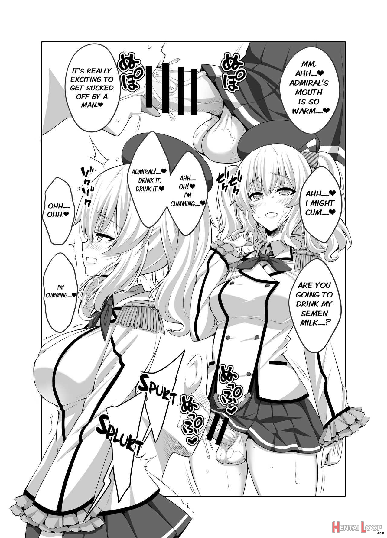 Teitoku-san Futanari Kashima Ni Okasaretemimasu? page 3