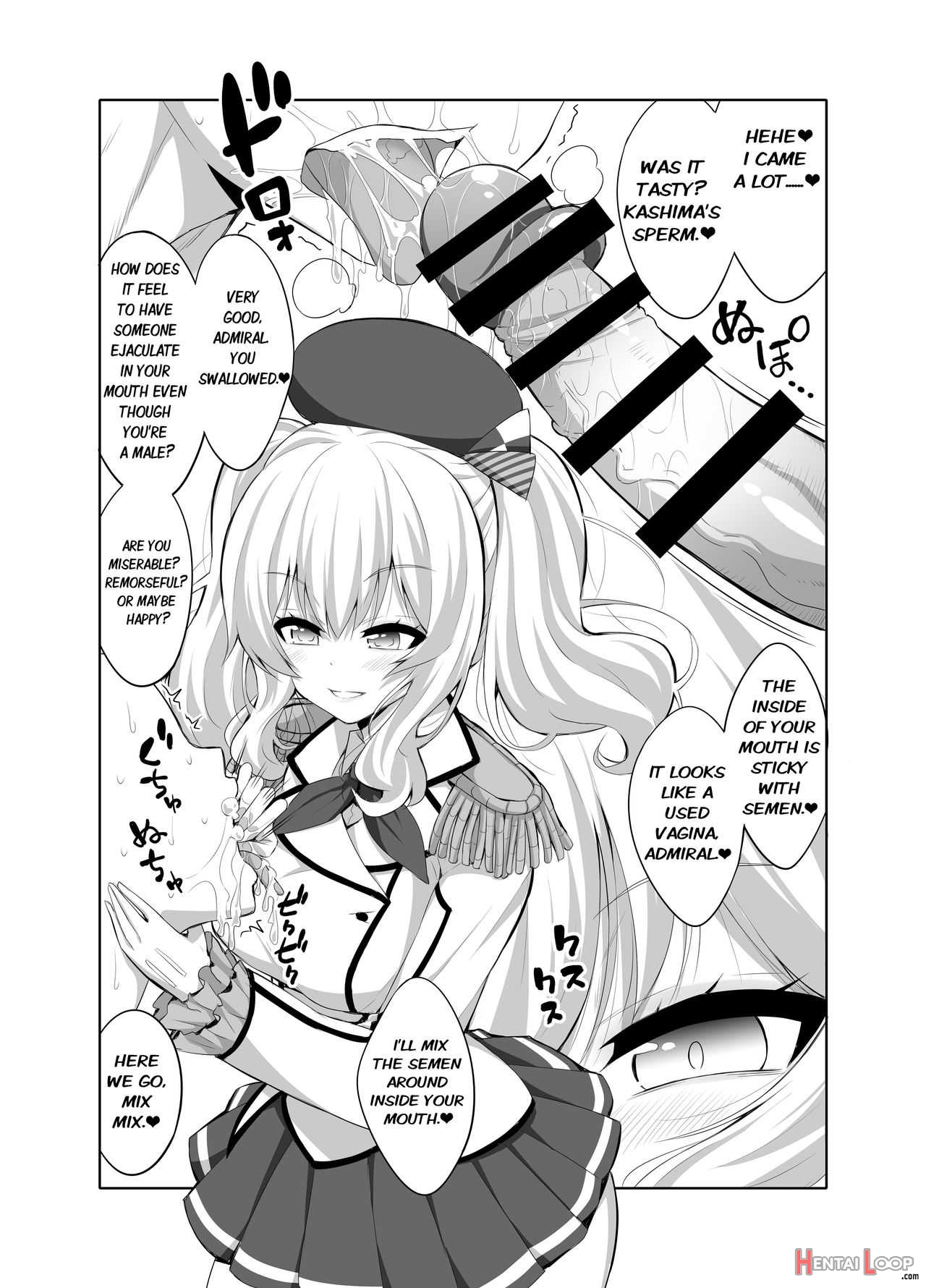 Teitoku-san Futanari Kashima Ni Okasaretemimasu? page 4