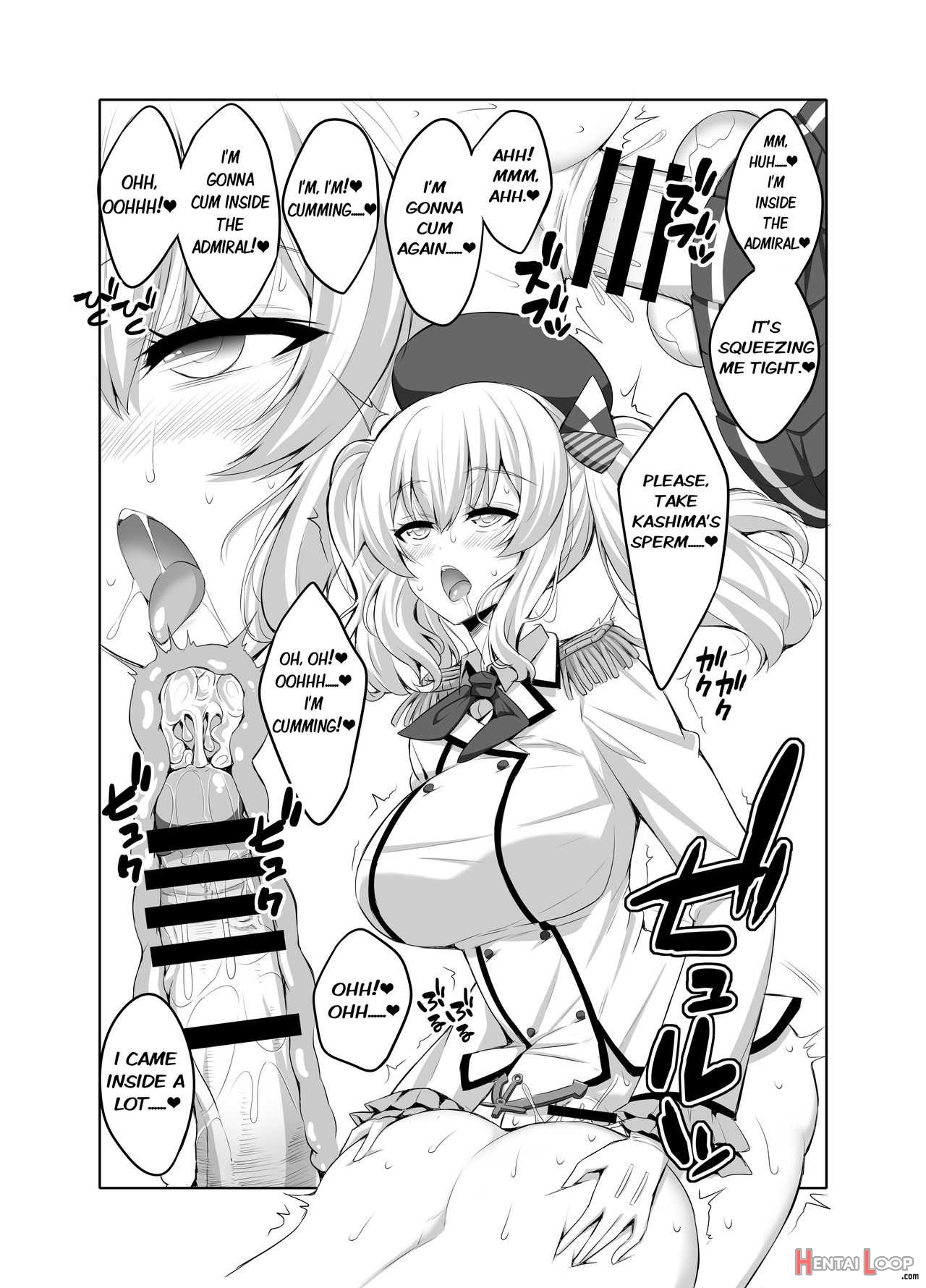 Teitoku-san Futanari Kashima Ni Okasaretemimasu? page 6