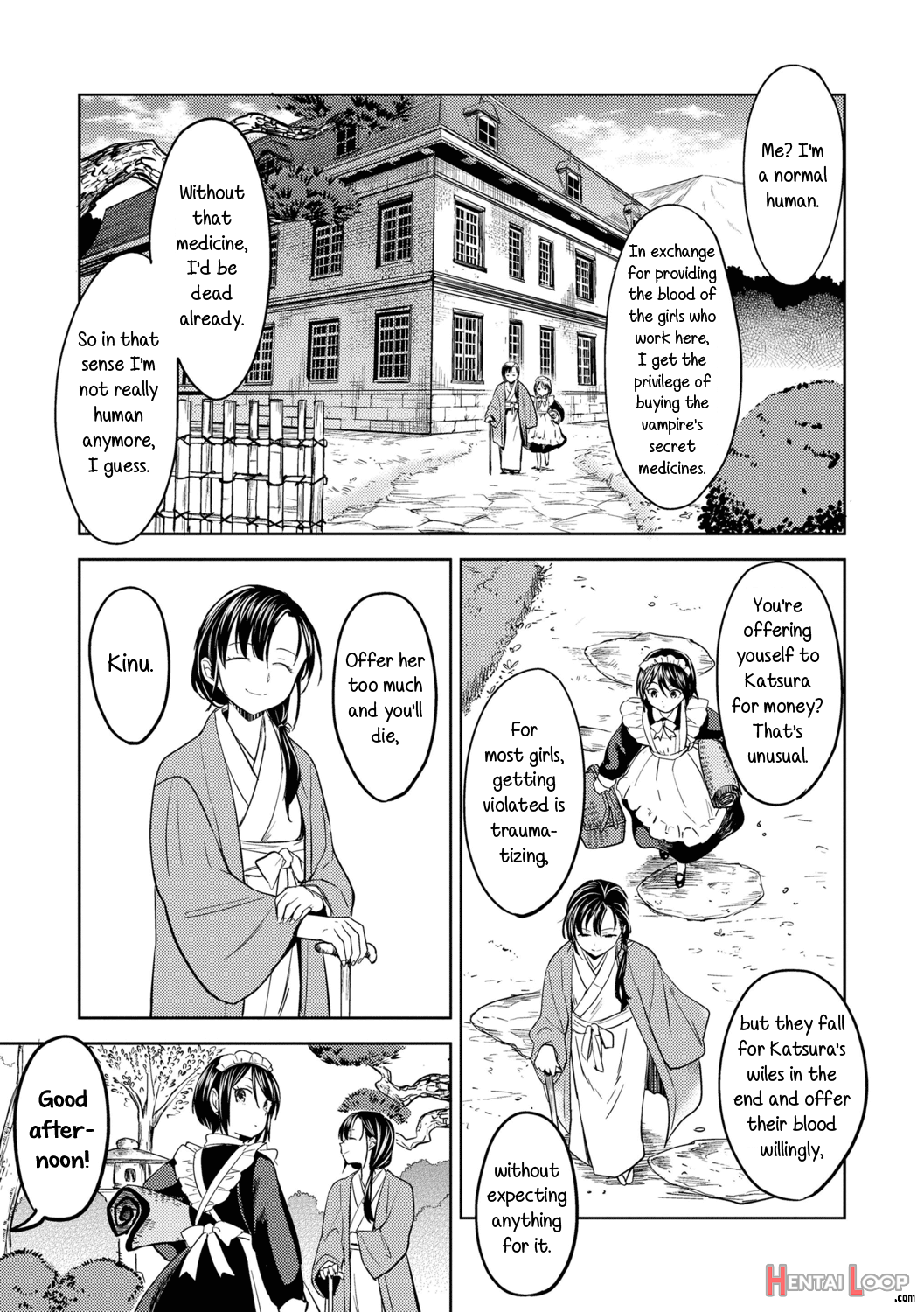 The Girl From The Mochizuki Blood Science Lab Ch1 page 33