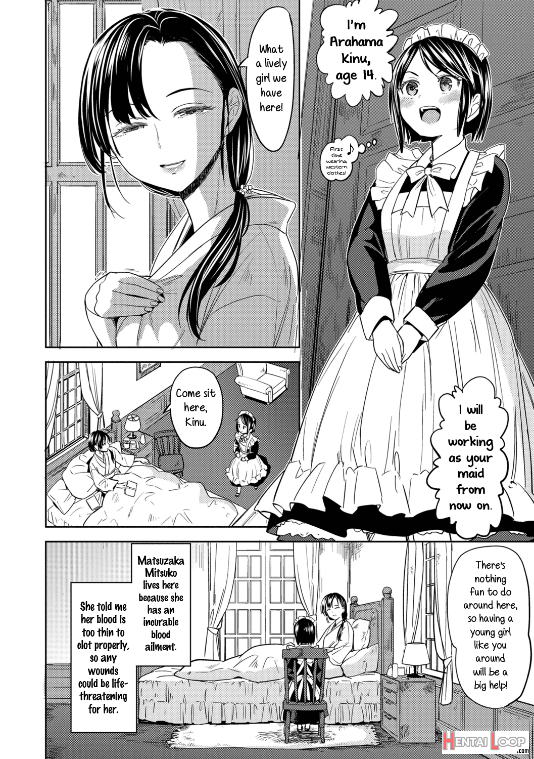 The Girl From The Mochizuki Blood Science Lab Ch1 page 4