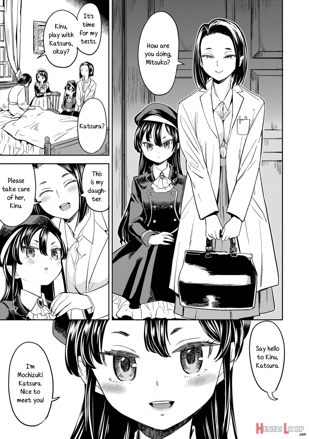 The Girl From The Mochizuki Blood Science Lab Ch1 page 7
