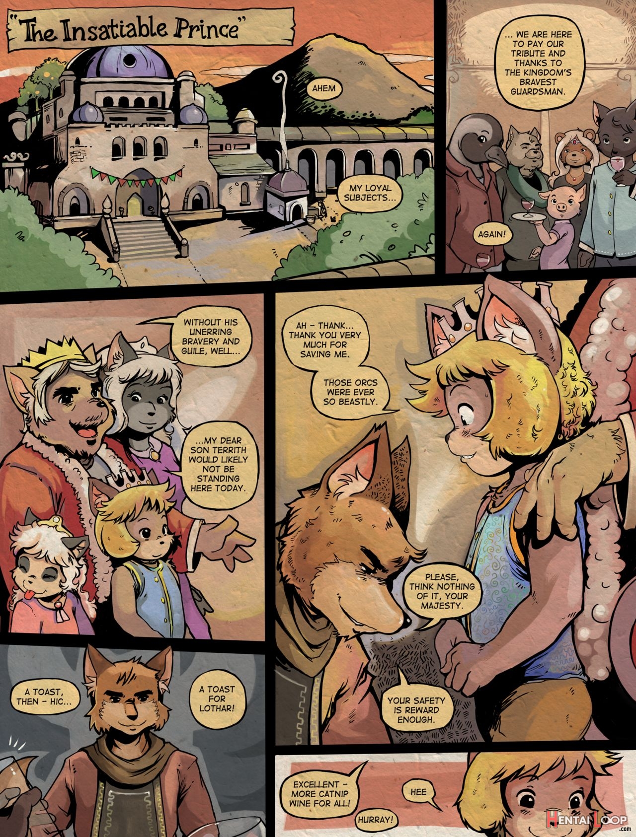 The Insatiable Prince page 1