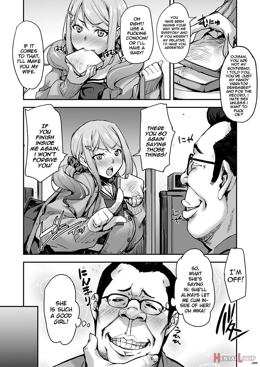 The Jk Niece's Body Is Ojisan's page 8