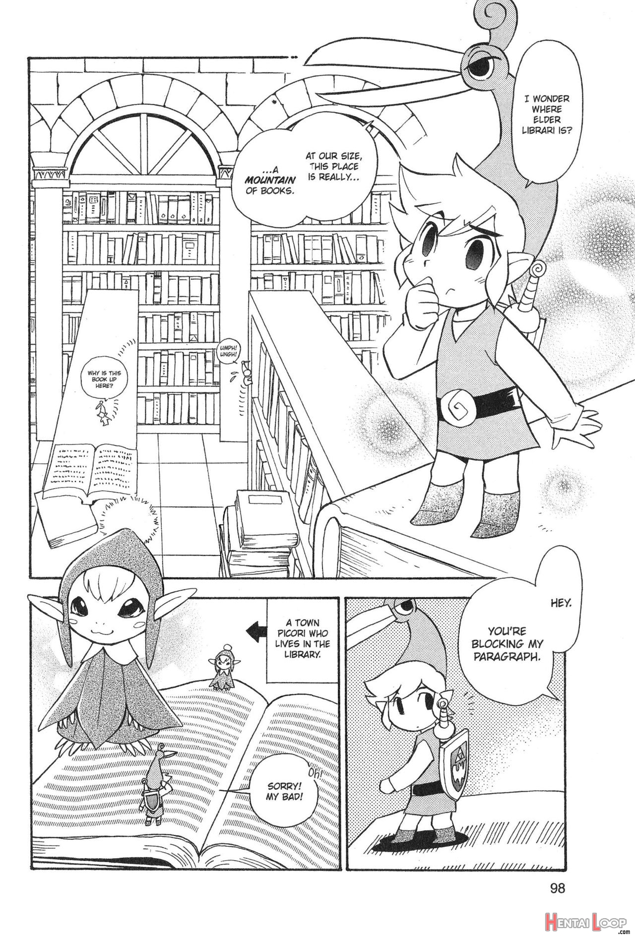 The Legend Of Zelda - Minish Cap Manga page 100