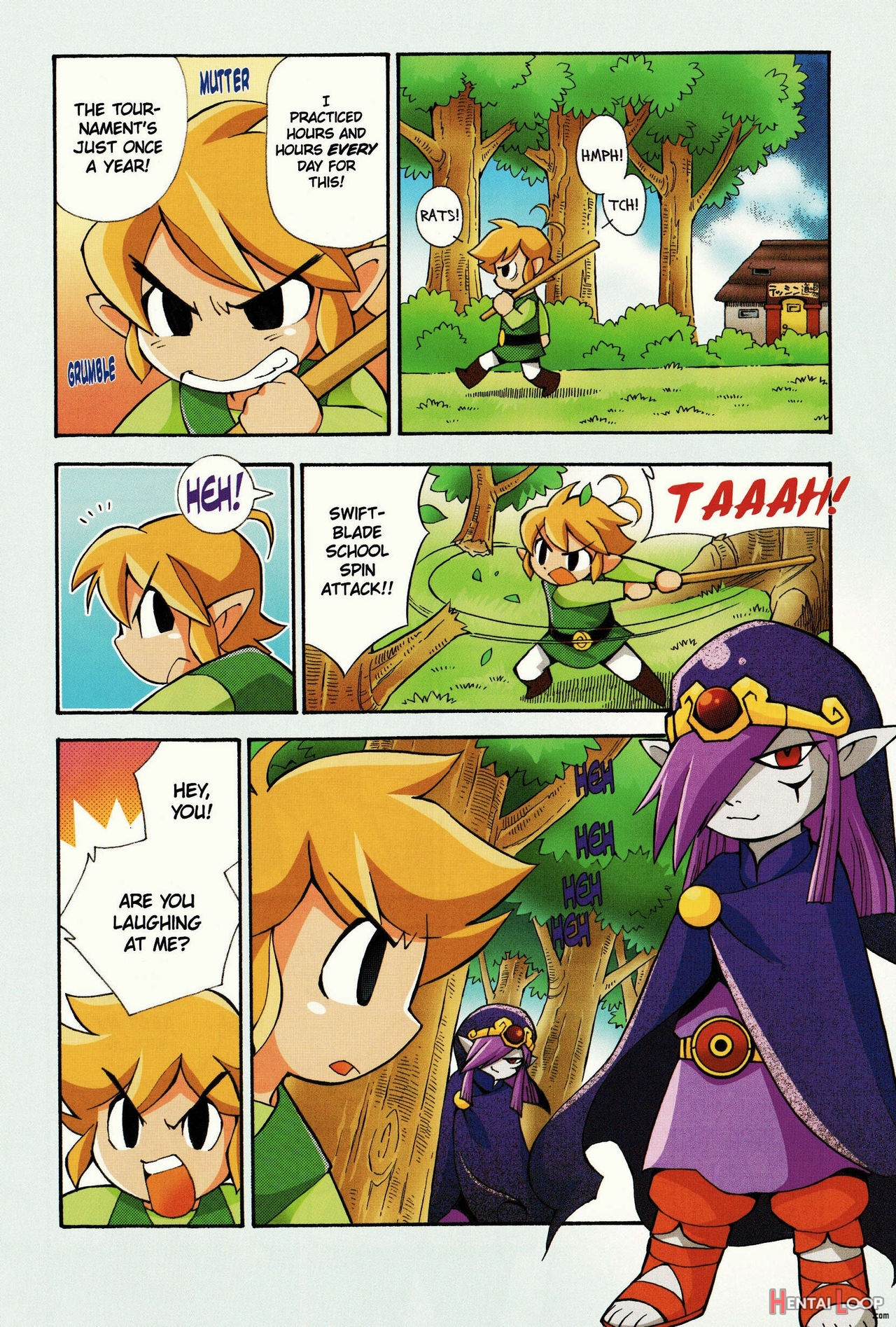 The Legend Of Zelda - Minish Cap Manga page 12