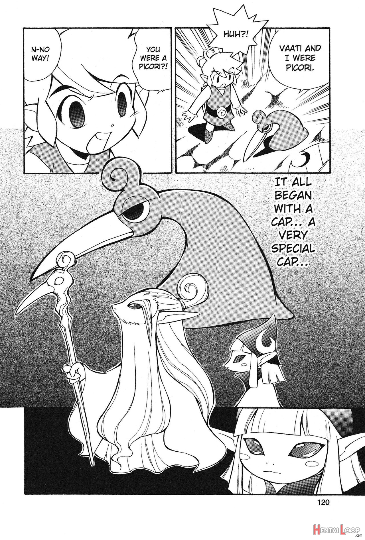 The Legend Of Zelda - Minish Cap Manga page 122