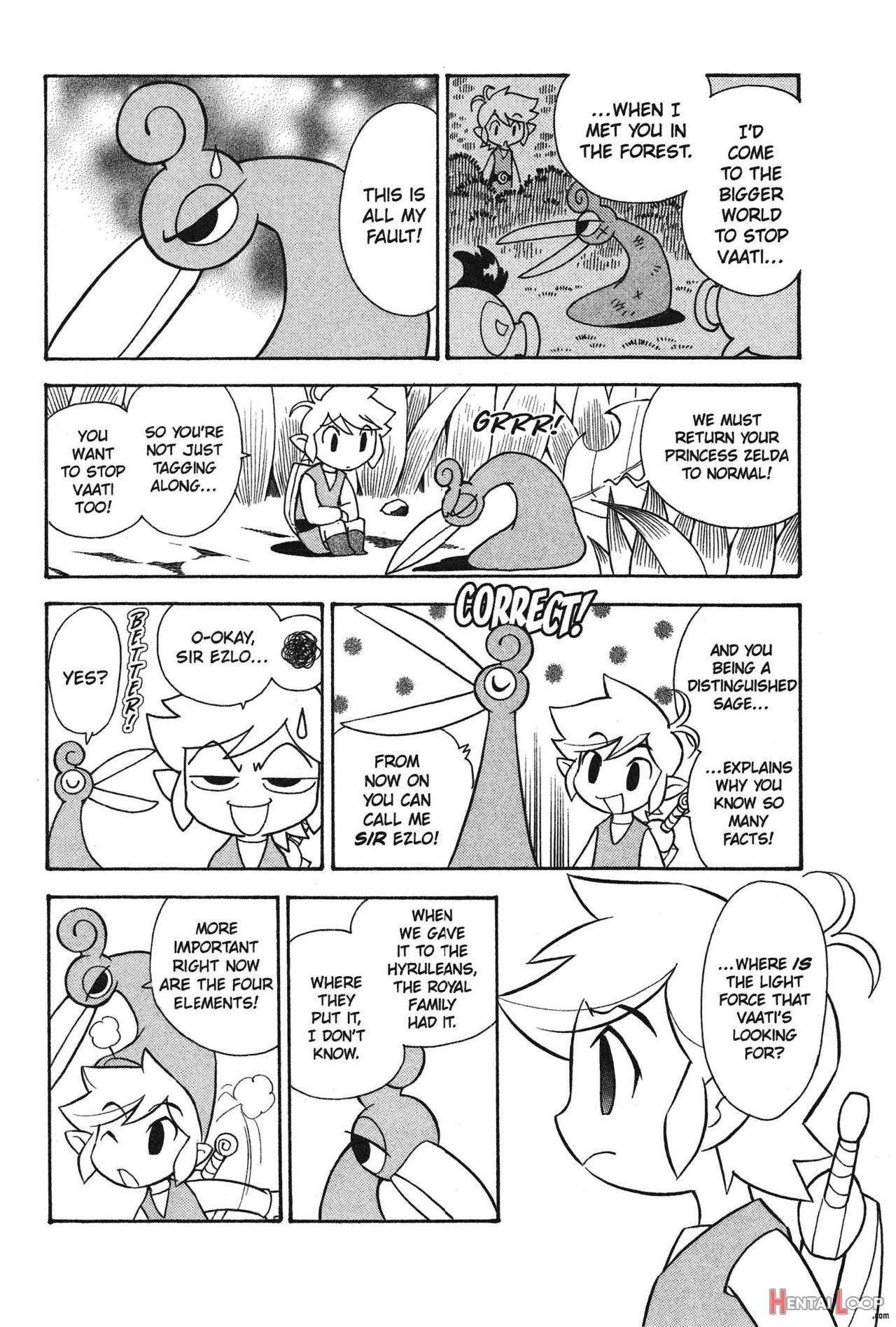 The Legend Of Zelda - Minish Cap Manga page 126