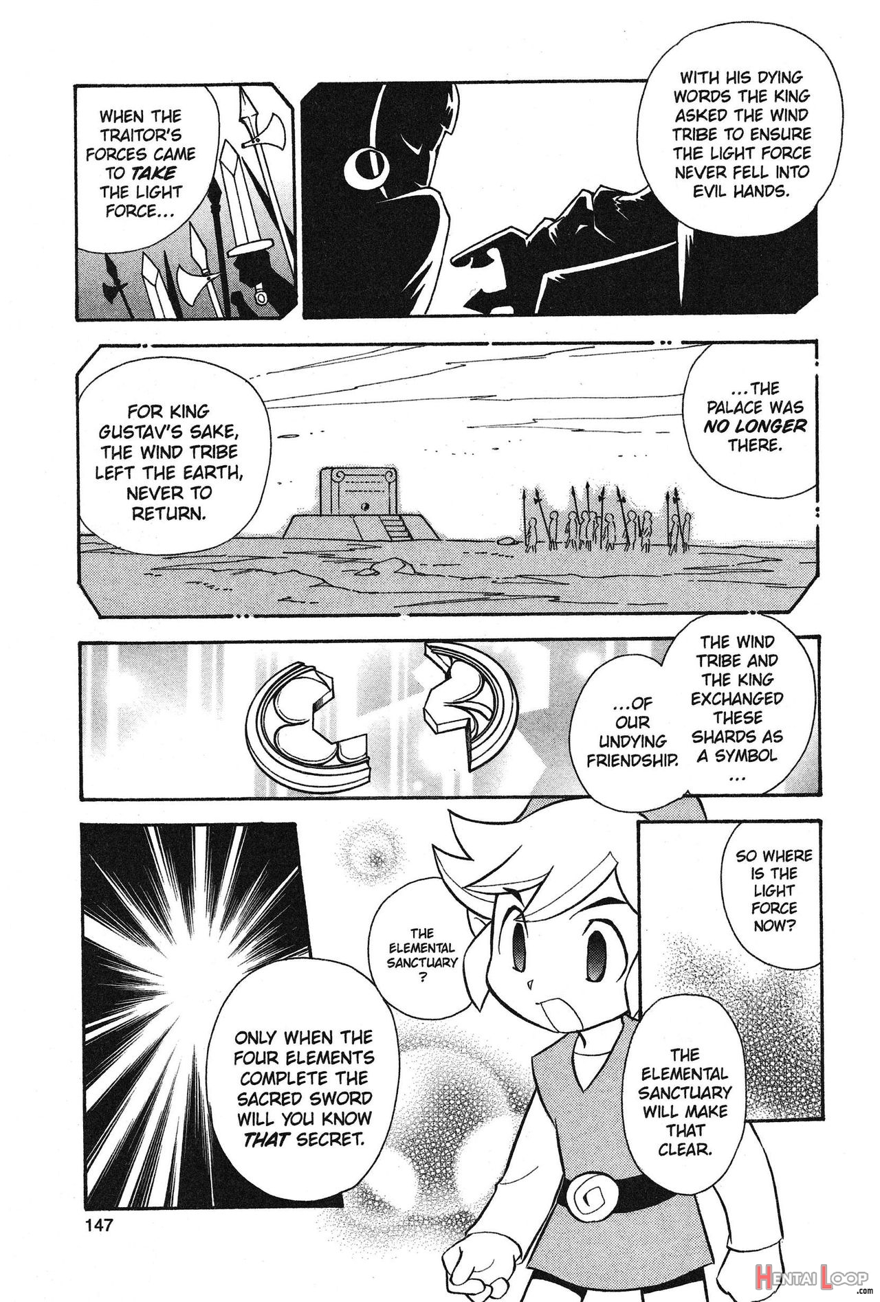 The Legend Of Zelda - Minish Cap Manga page 149