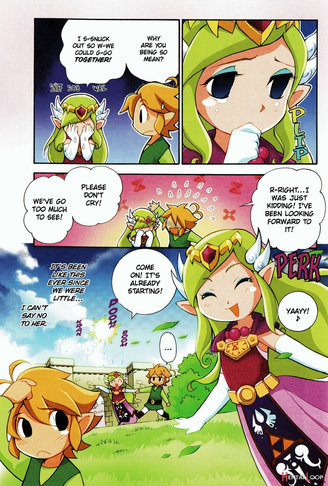 The Legend Of Zelda - Minish Cap Manga page 15