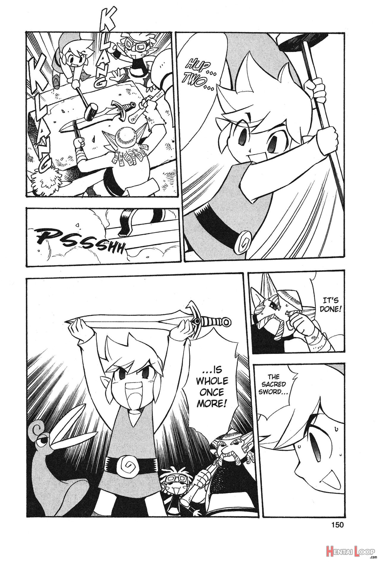 The Legend Of Zelda - Minish Cap Manga page 152