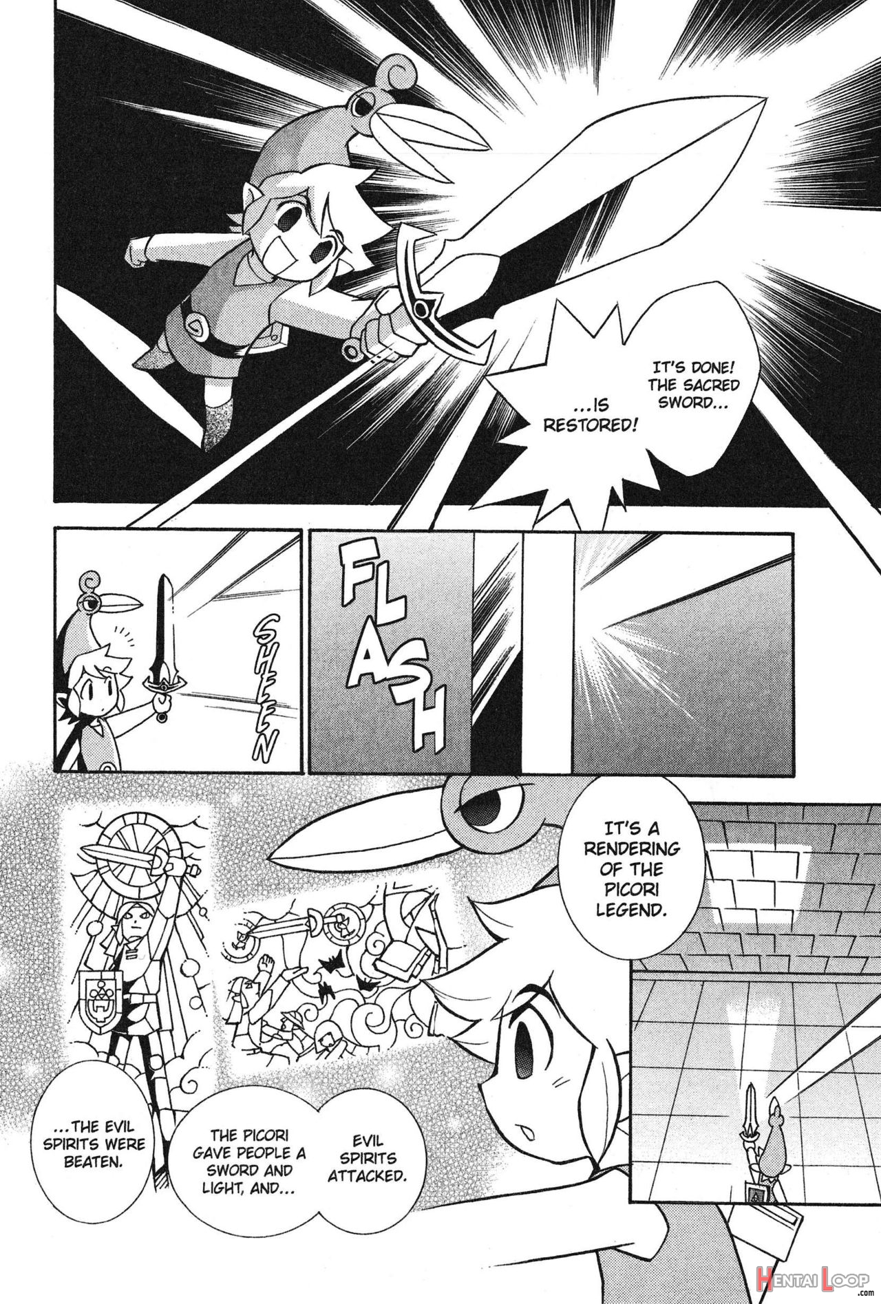 The Legend Of Zelda - Minish Cap Manga page 160