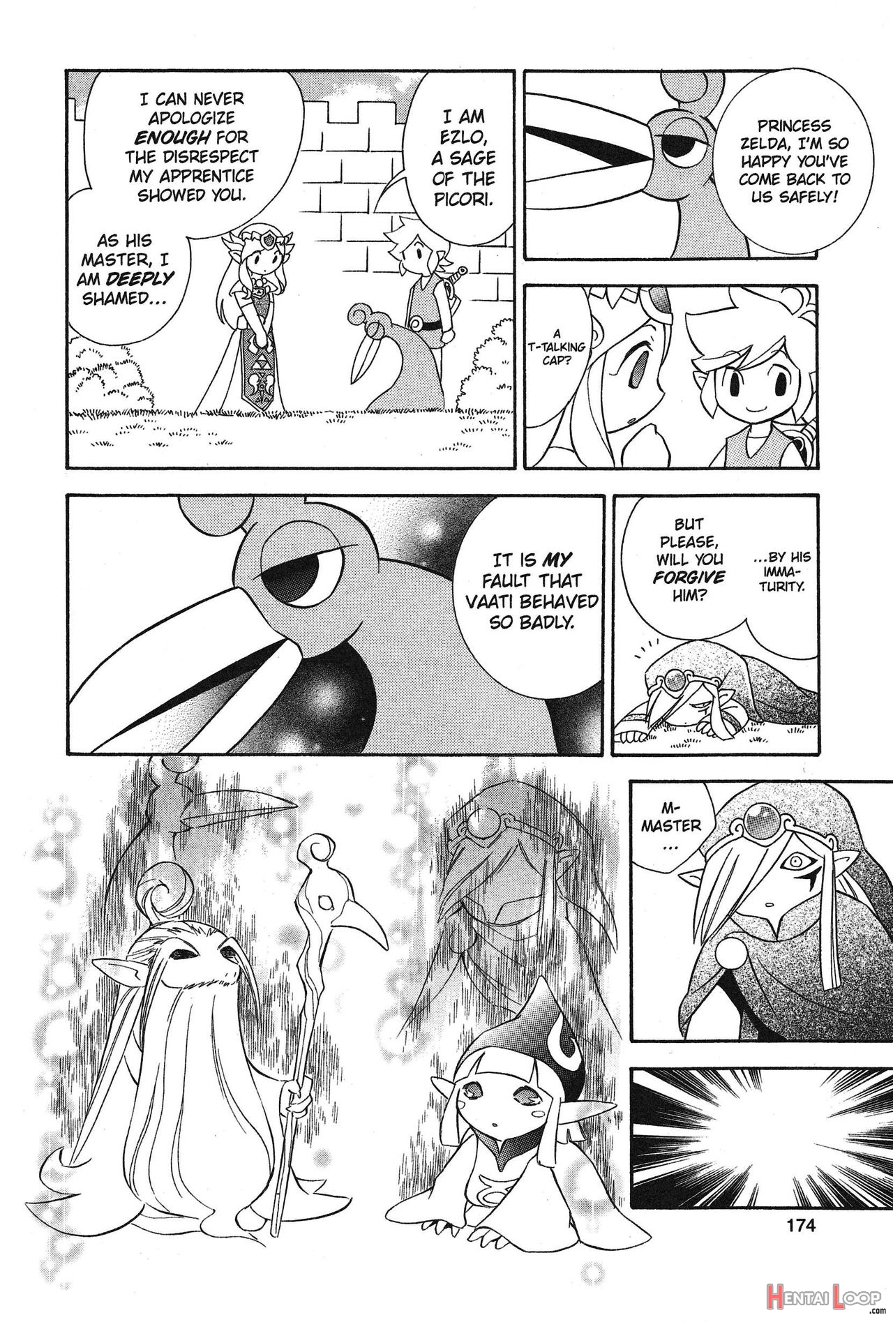 The Legend Of Zelda - Minish Cap Manga page 176