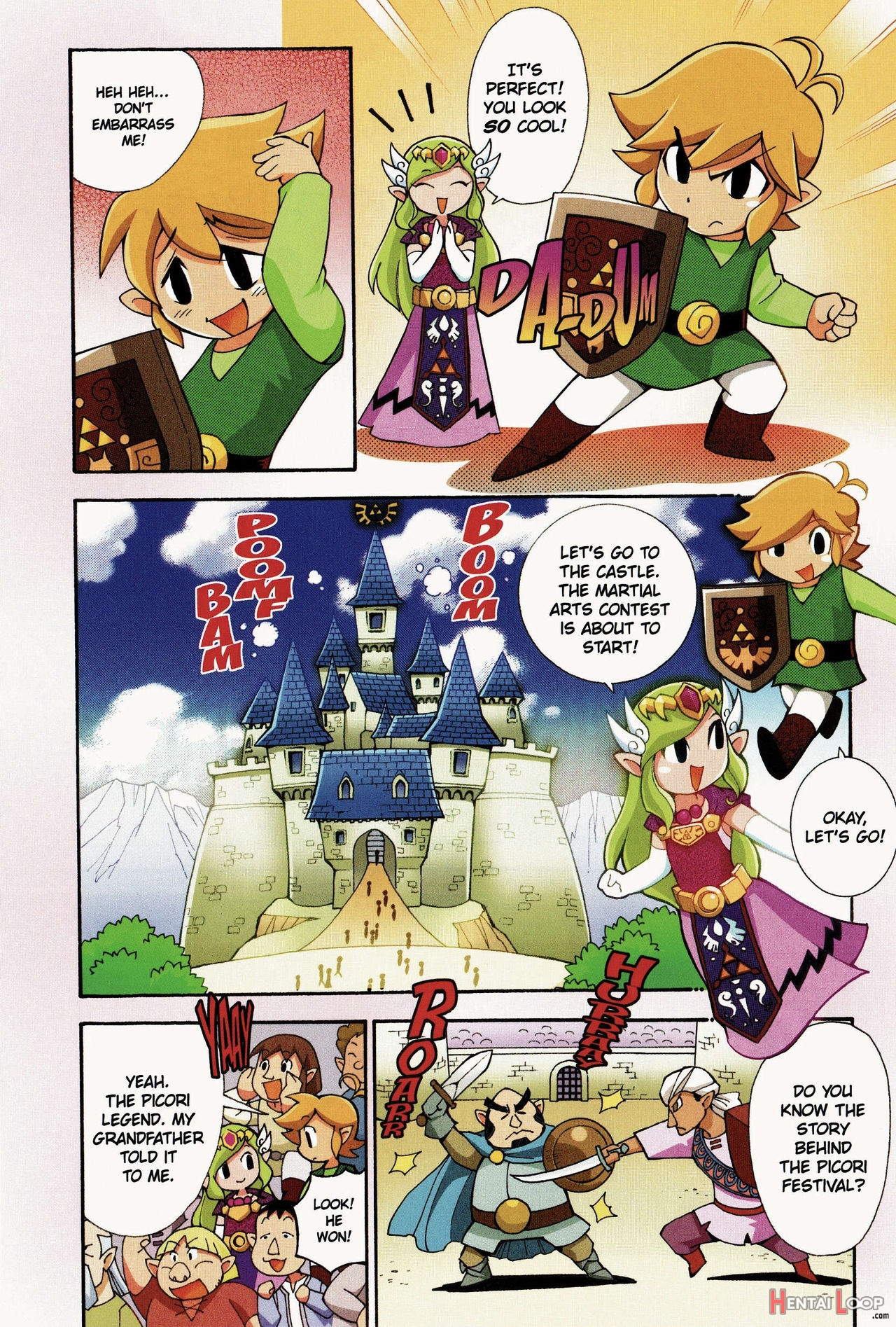 The Legend Of Zelda - Minish Cap Manga page 18