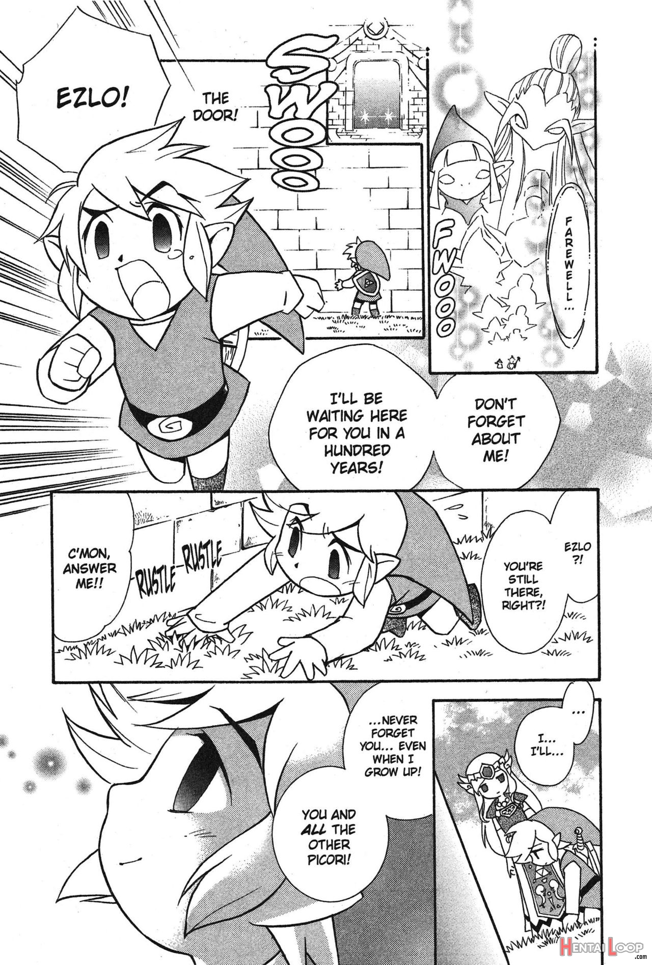 The Legend Of Zelda - Minish Cap Manga page 181