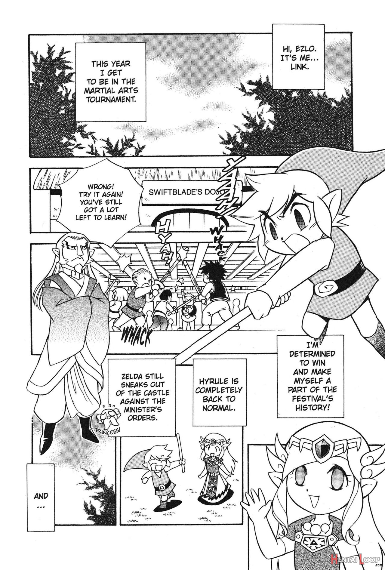 The Legend Of Zelda - Minish Cap Manga page 182