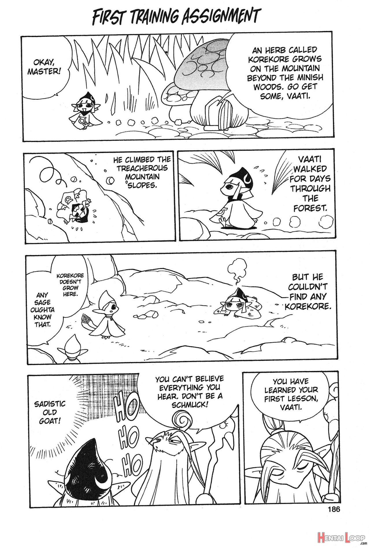 The Legend Of Zelda - Minish Cap Manga page 188