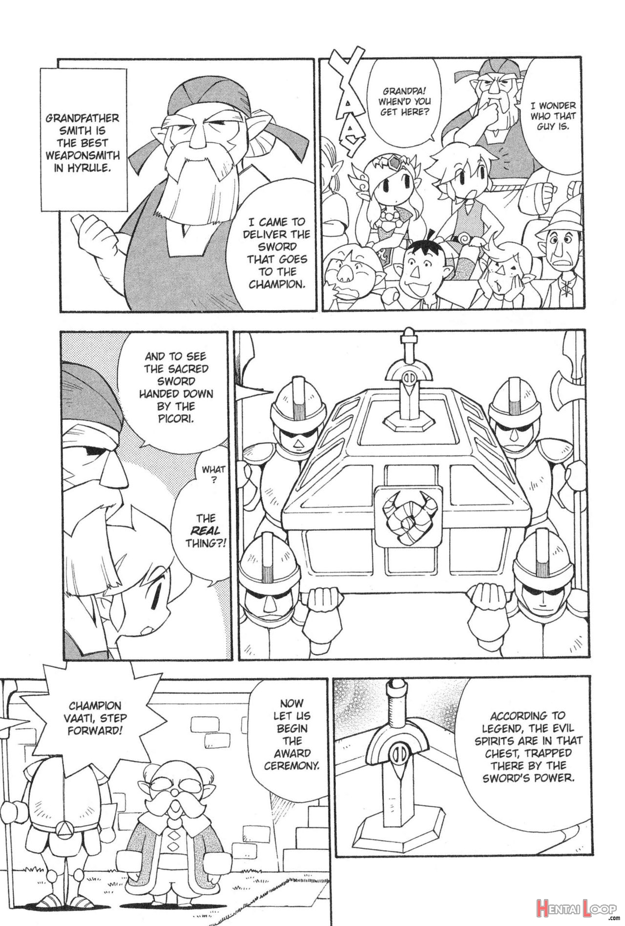 The Legend Of Zelda - Minish Cap Manga page 21