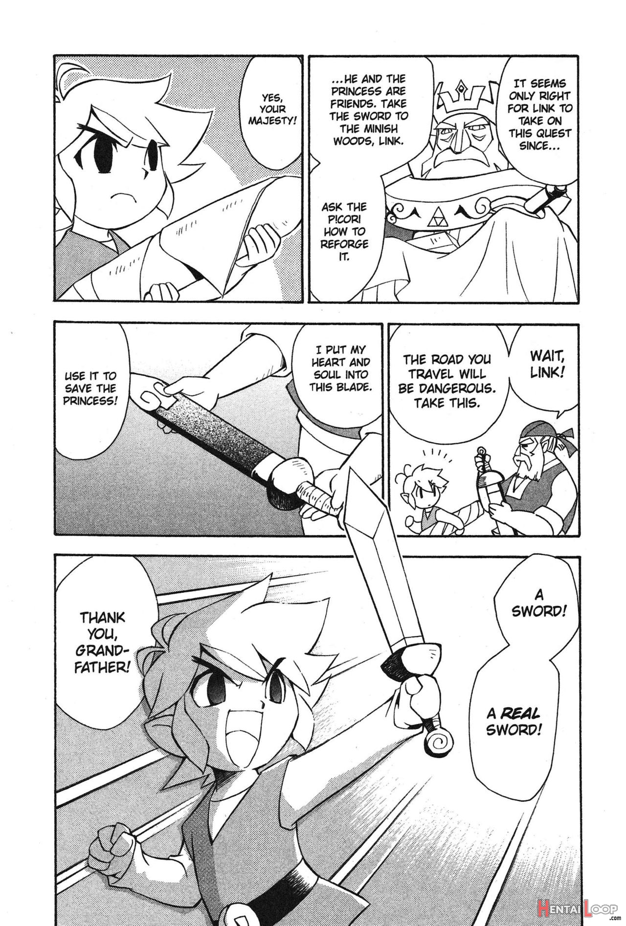 The Legend Of Zelda - Minish Cap Manga page 29