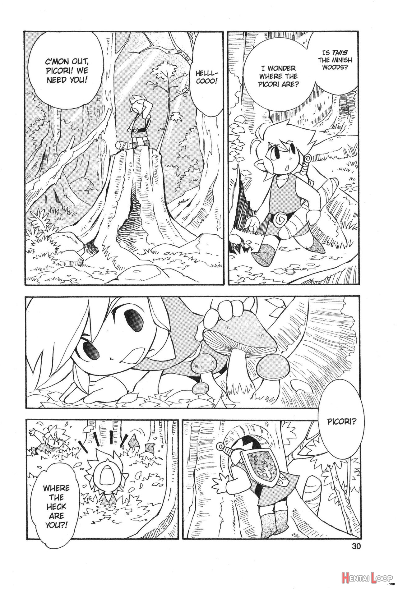 The Legend Of Zelda - Minish Cap Manga page 32