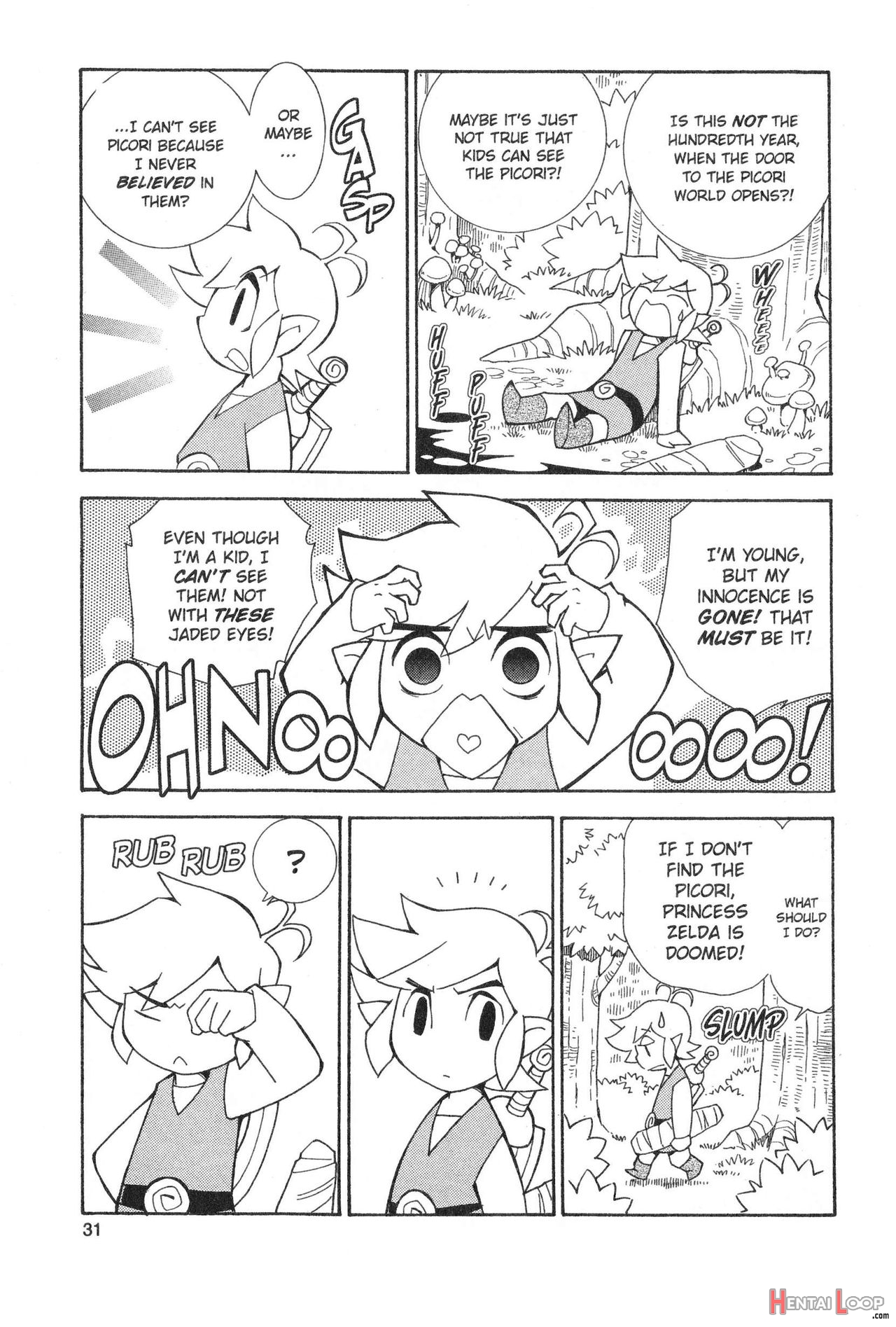 The Legend Of Zelda - Minish Cap Manga page 33