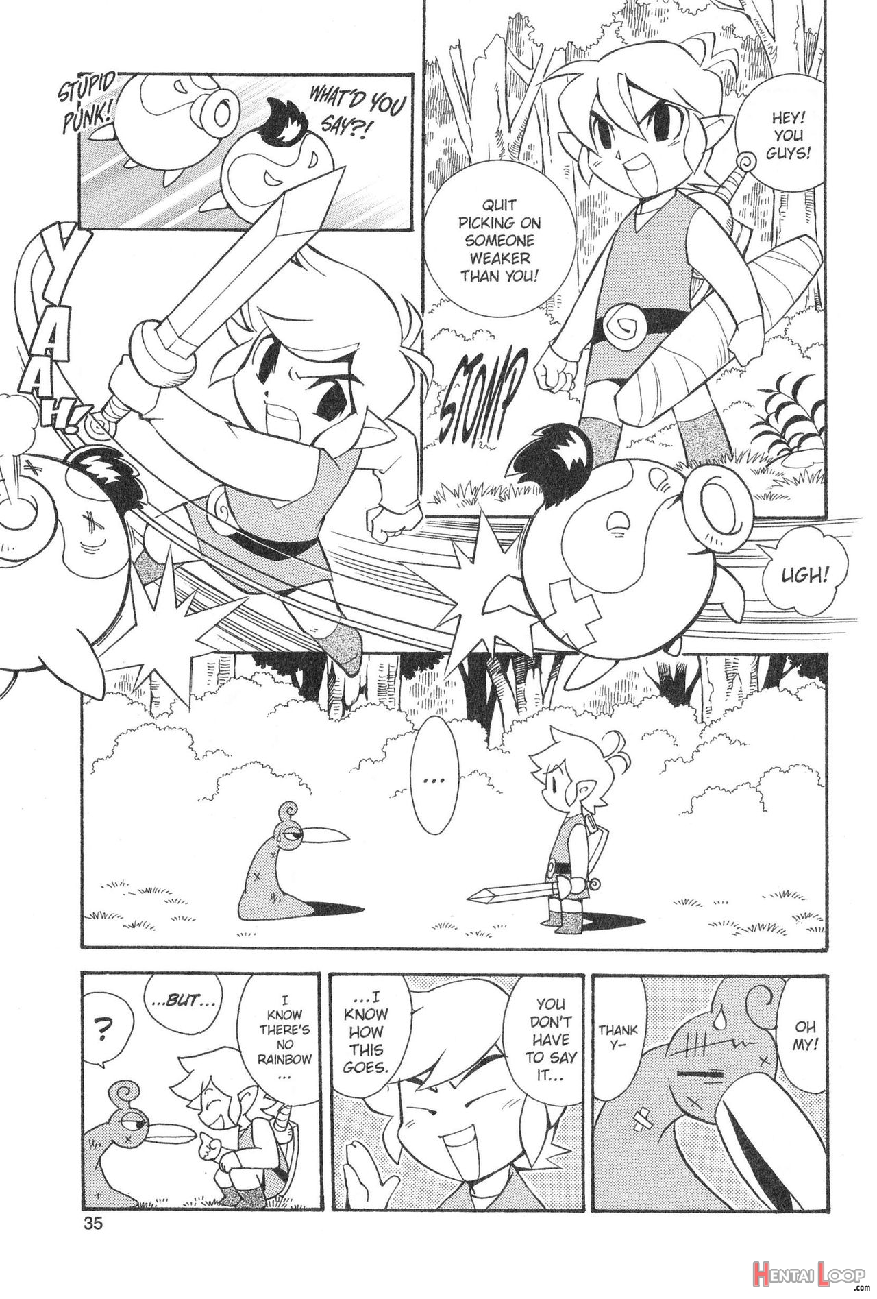 The Legend Of Zelda - Minish Cap Manga page 37